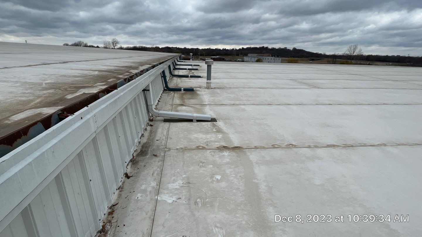 Project in Muskogee by Decor Roofing & Restoration