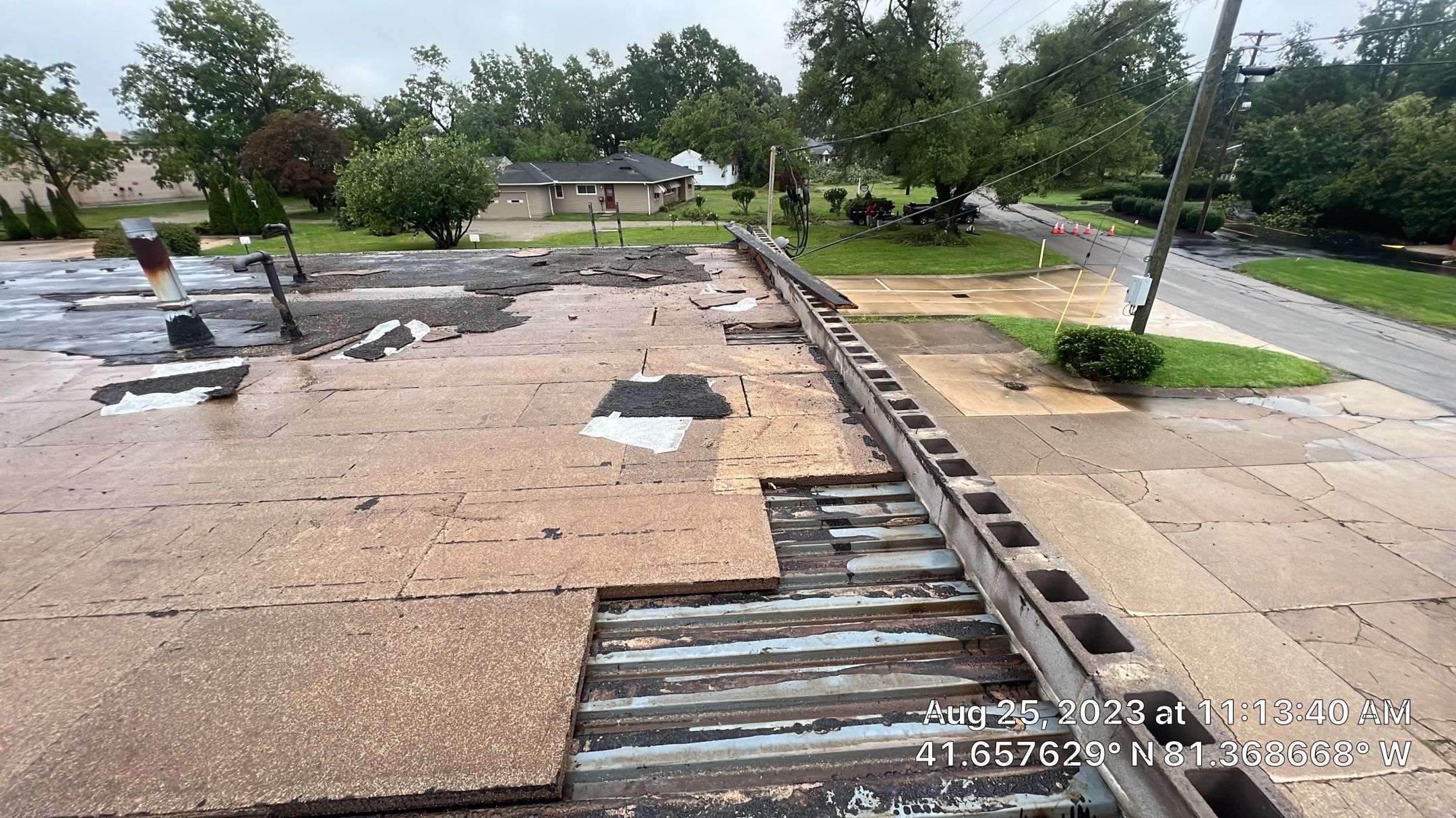 Flat Roof Install Mentor Ohio by Gold Star Roofing LLC 