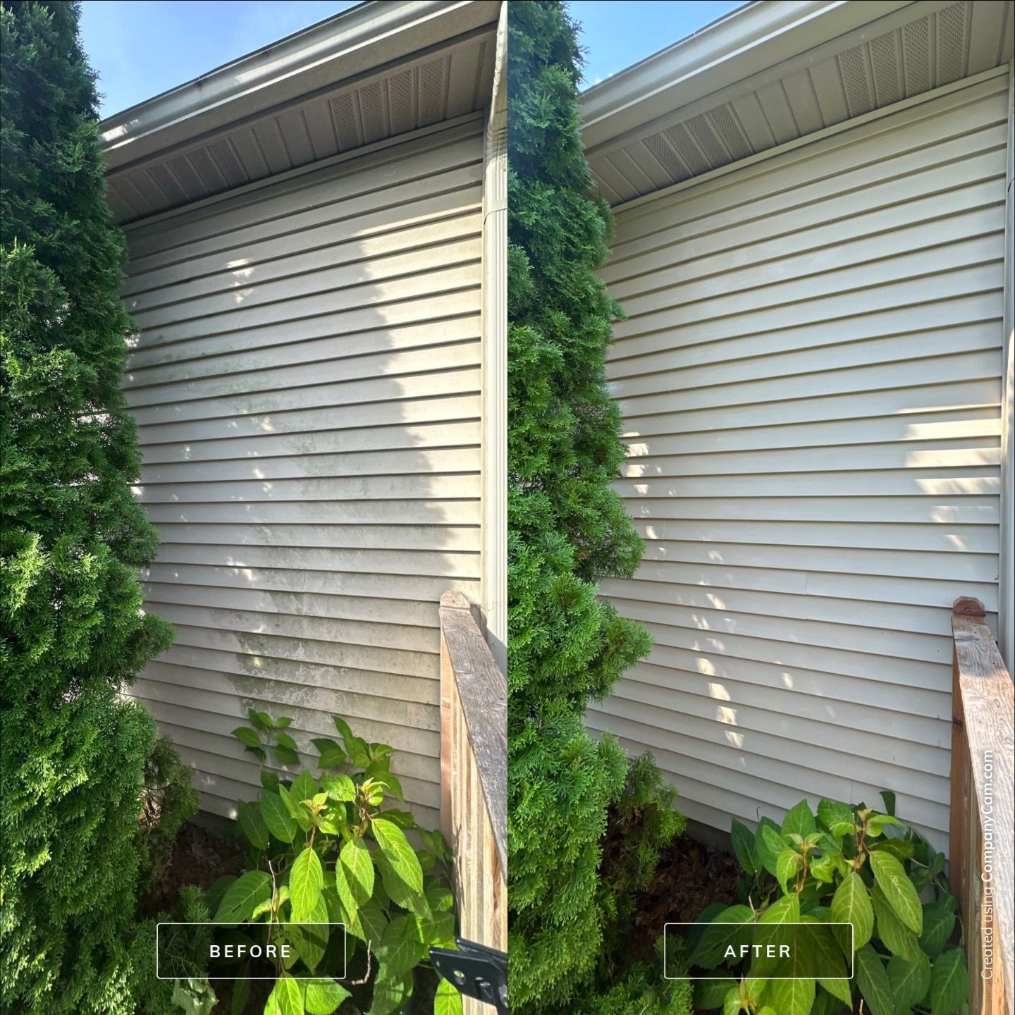 Project in Hampshire by Simmons Power & Soft Washing