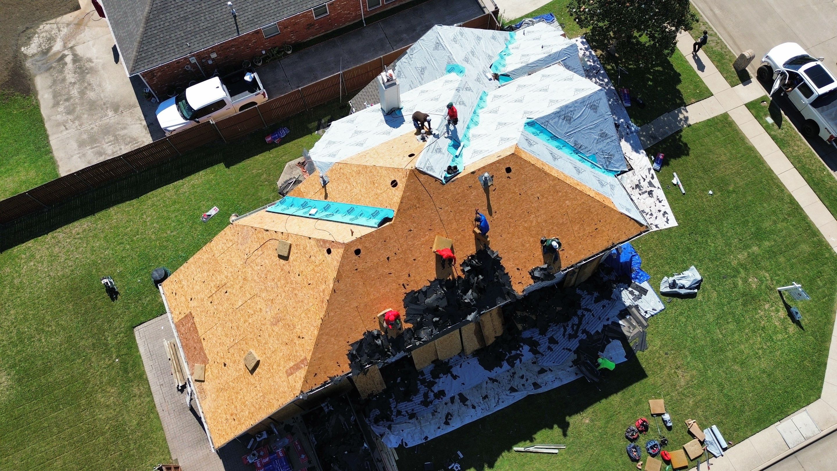 Project in Murphy  by Zeus Exteriors