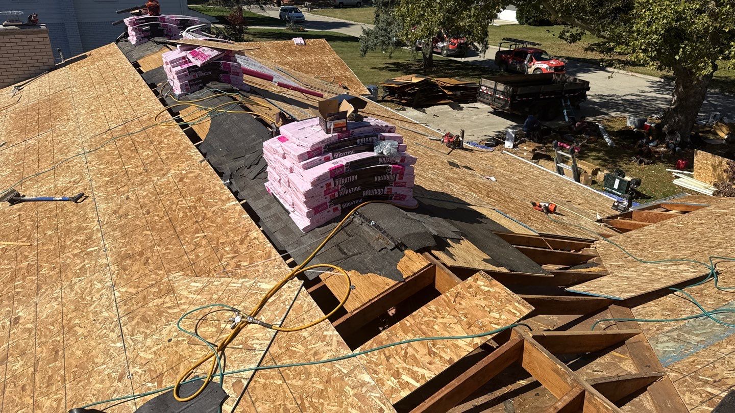 Roof Replacement using Owens Corning Williamsburg Grey by 180 Contractors