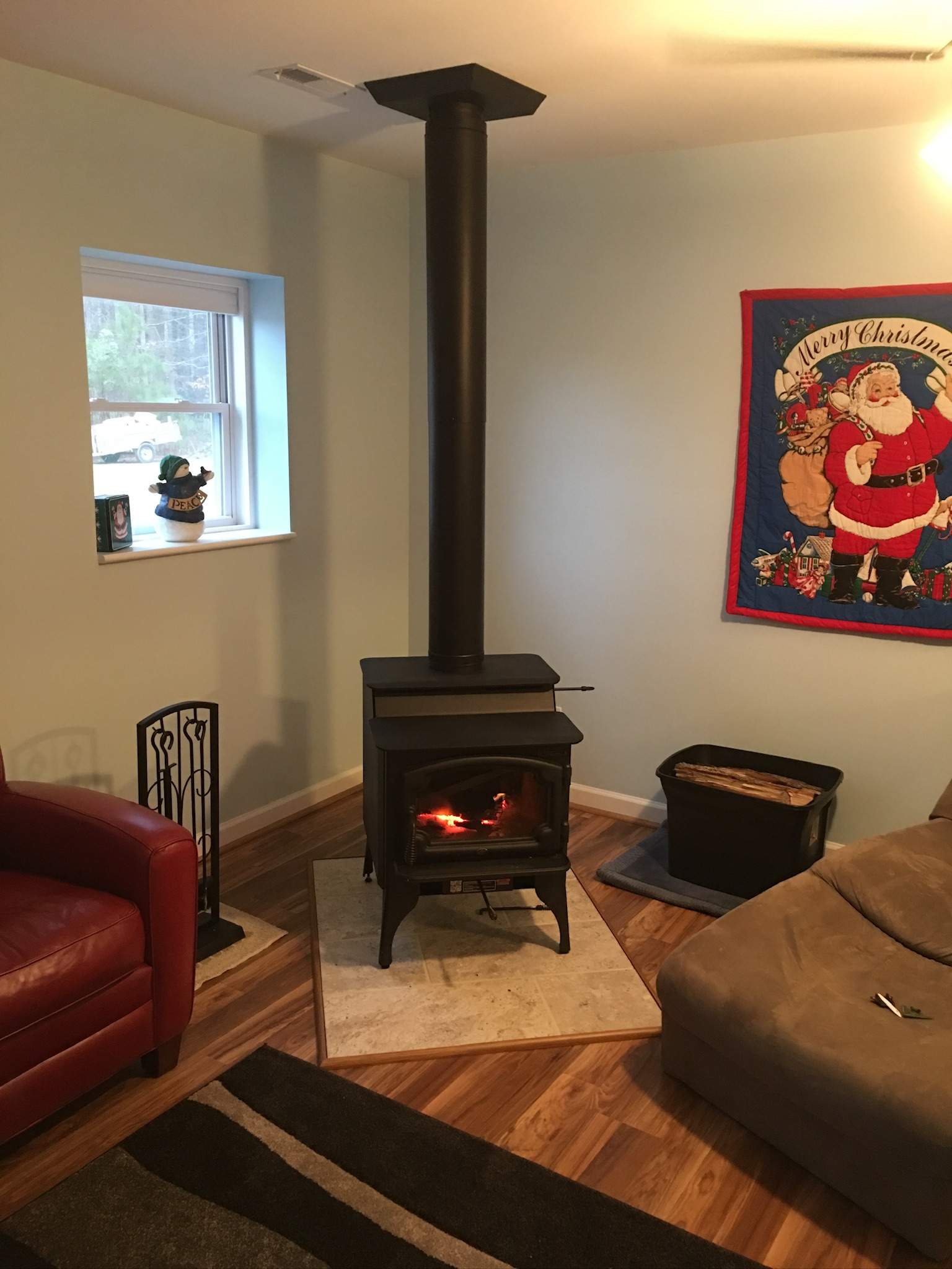 Lopi Freestanding Wood Stove in VB by Premier Chimney and Roofing