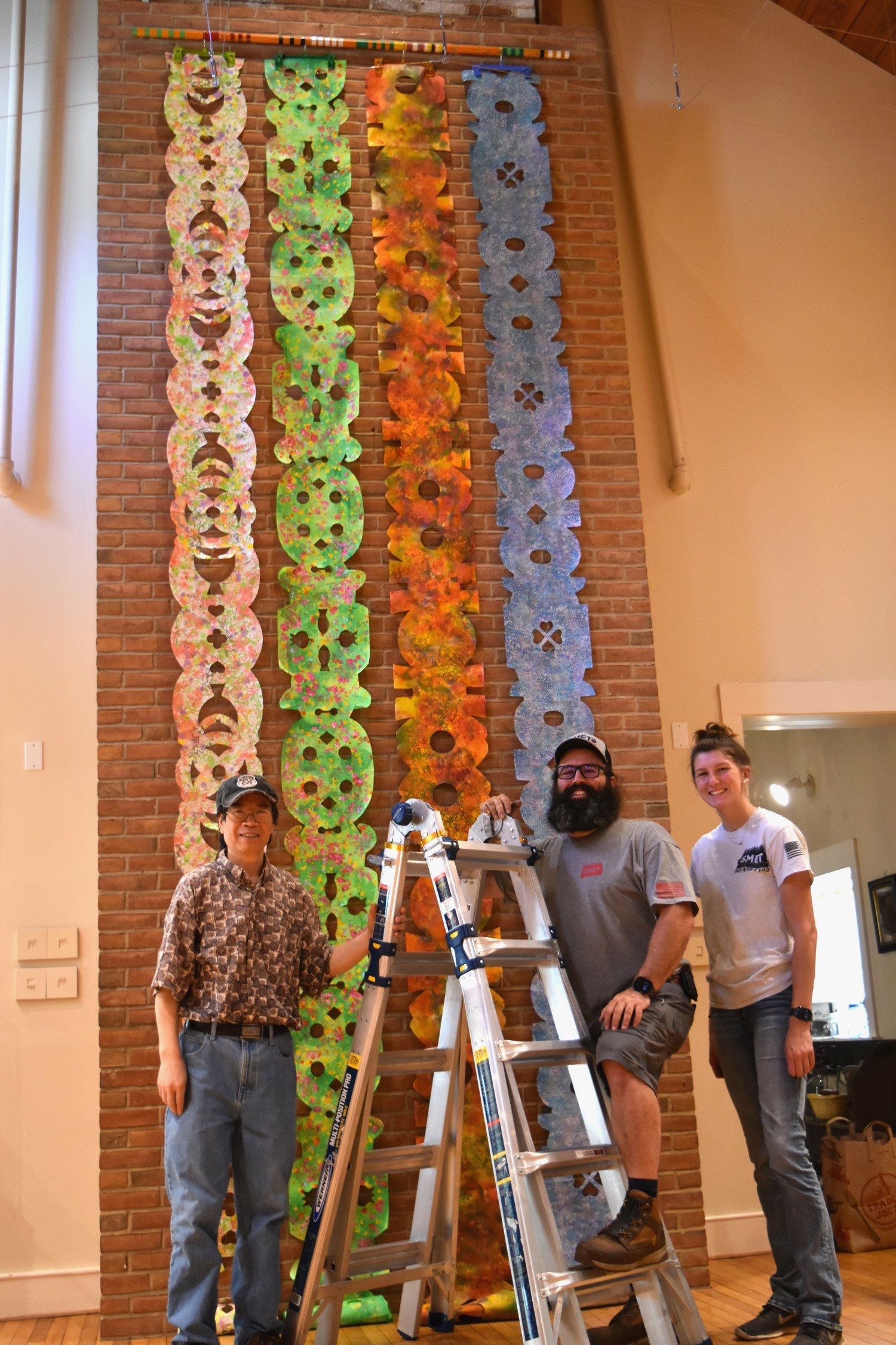 Indoor & Outdoor Art Installation by The Smet Companies, LLC