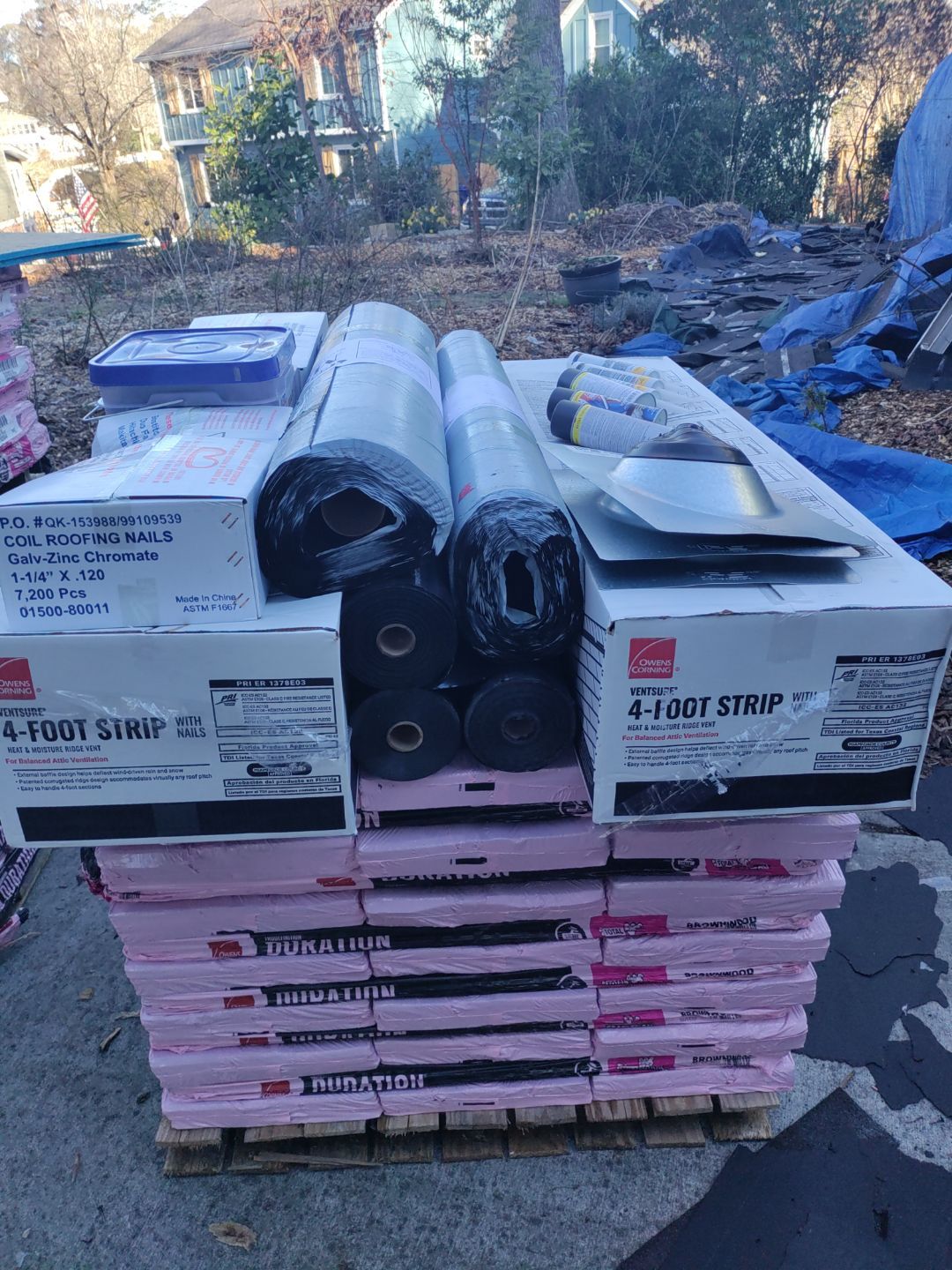 Residential Roofing Installation using Owens Corning by Inspector Roofing and Restoration