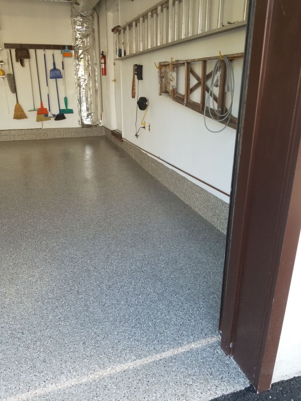 Garage Floor Coating using Penntek in Pebble Beach by Spectrum Painting, LLC