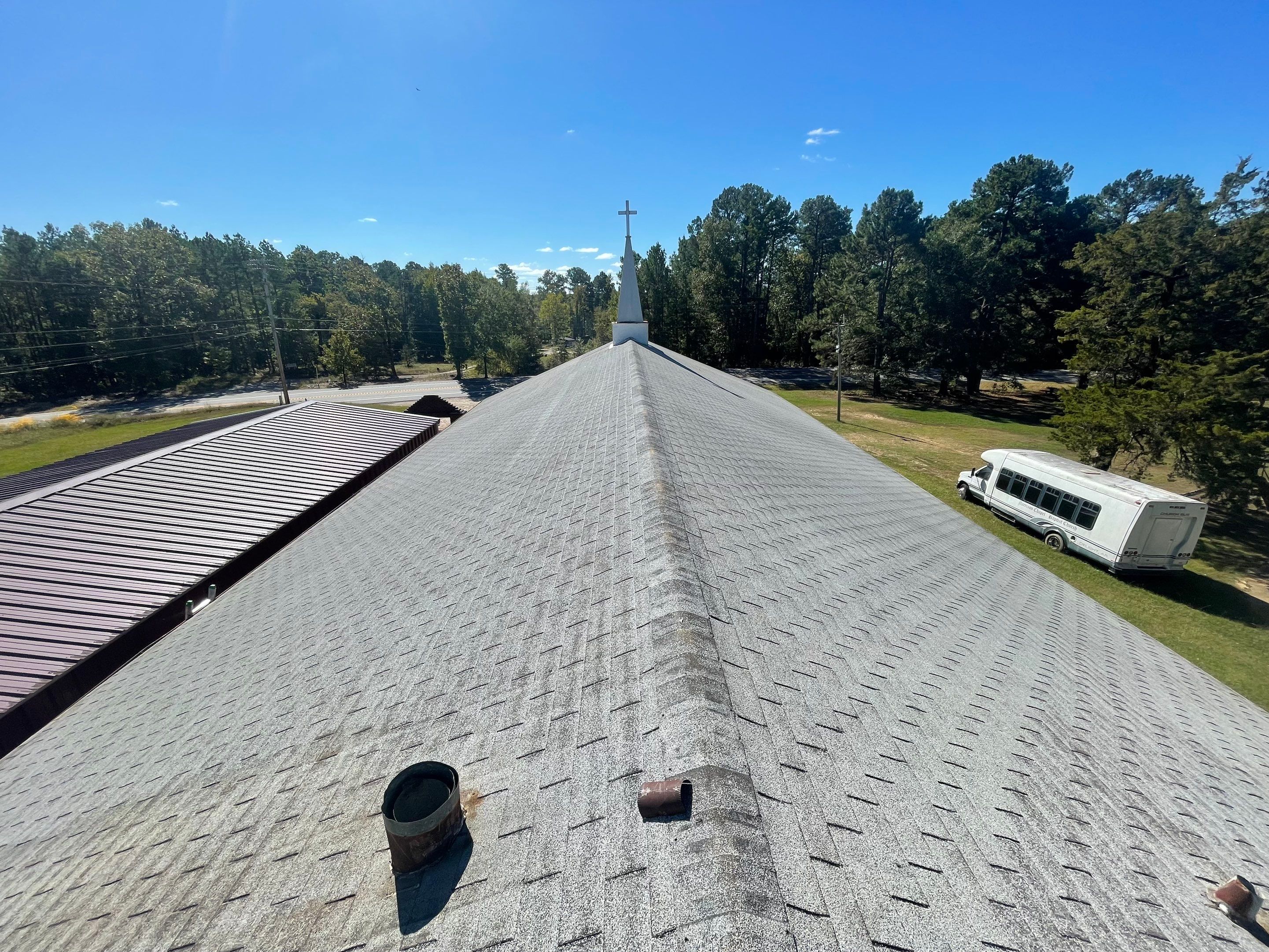 Residential Metal Roof Replacement using Reed's Metals: 26 GA. Colored Residential Metal Panels (Barn Red) by Hostetler Roofing