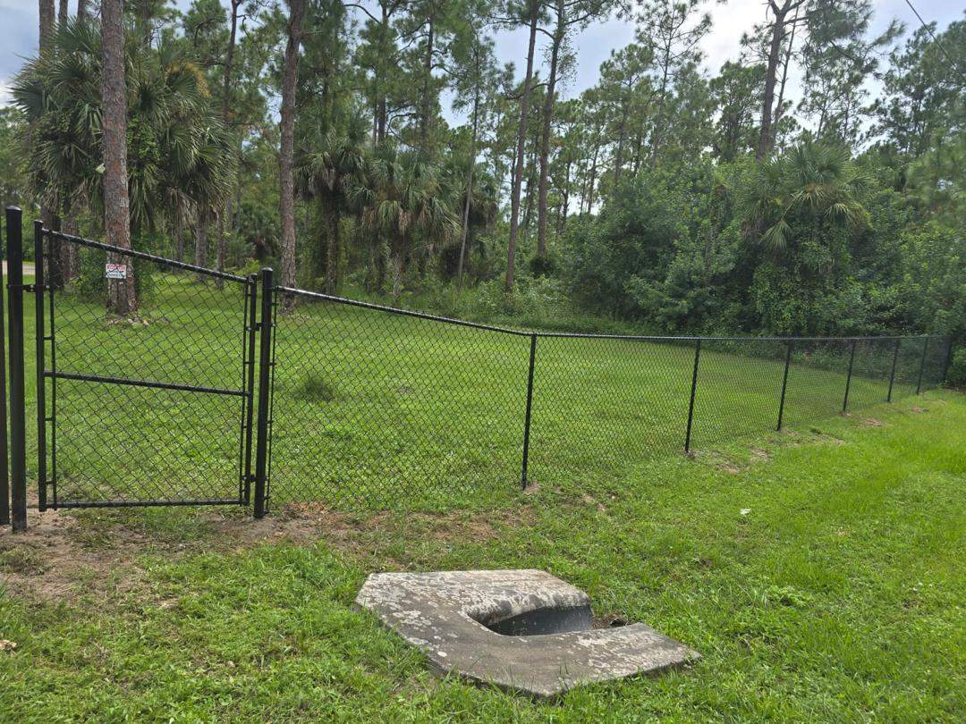 Chain Link Install in Naples by True Fence LLC