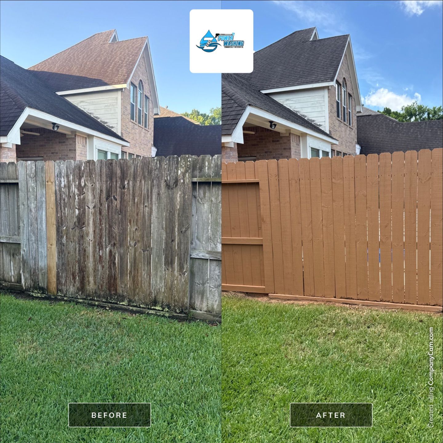 Project in Missouri City, TX by Zeal Power Washing