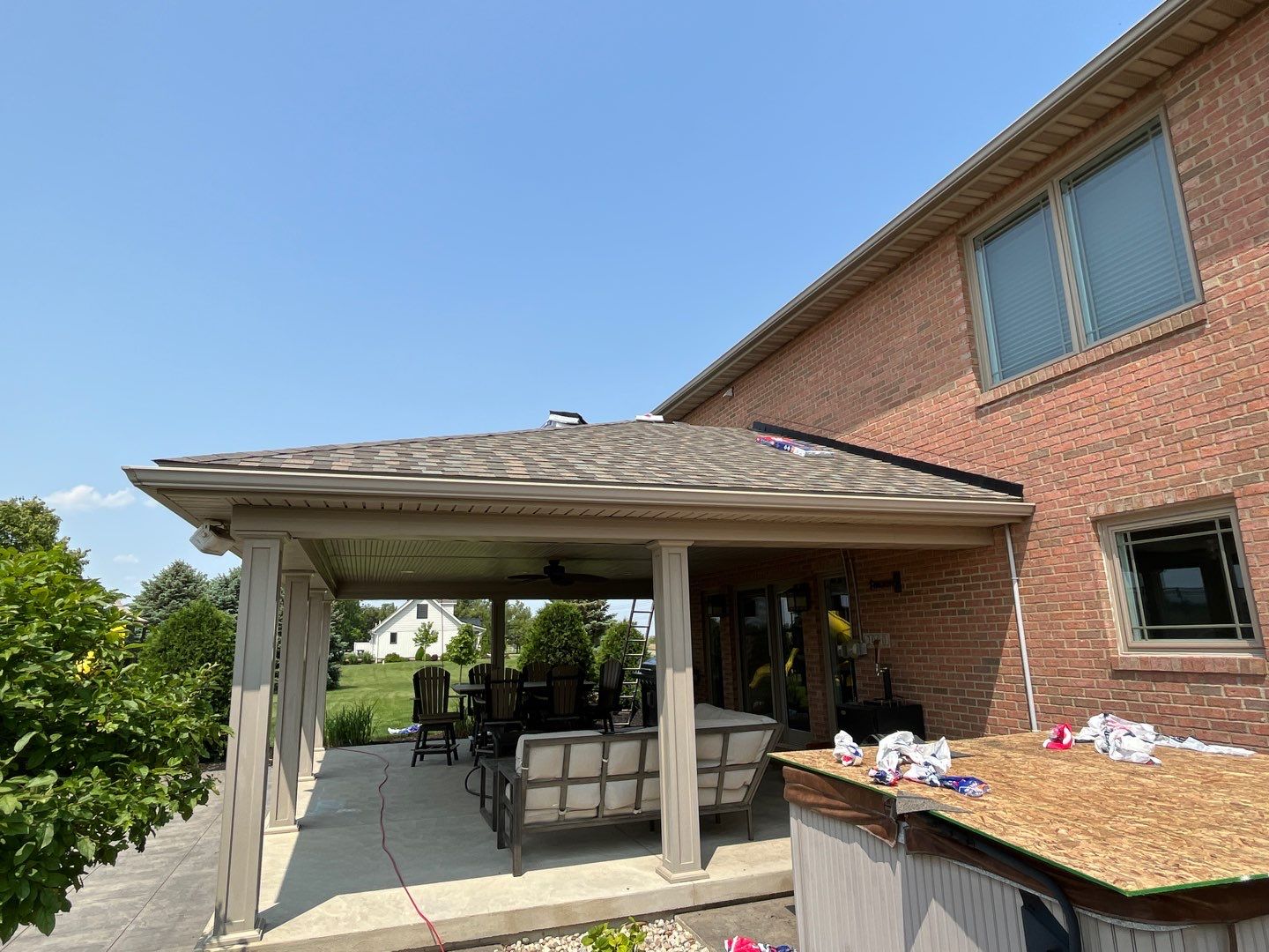 Residential Roofing Installation using GAF Timberline HDZ Cedar Falls by Nitro Roofing and Construction