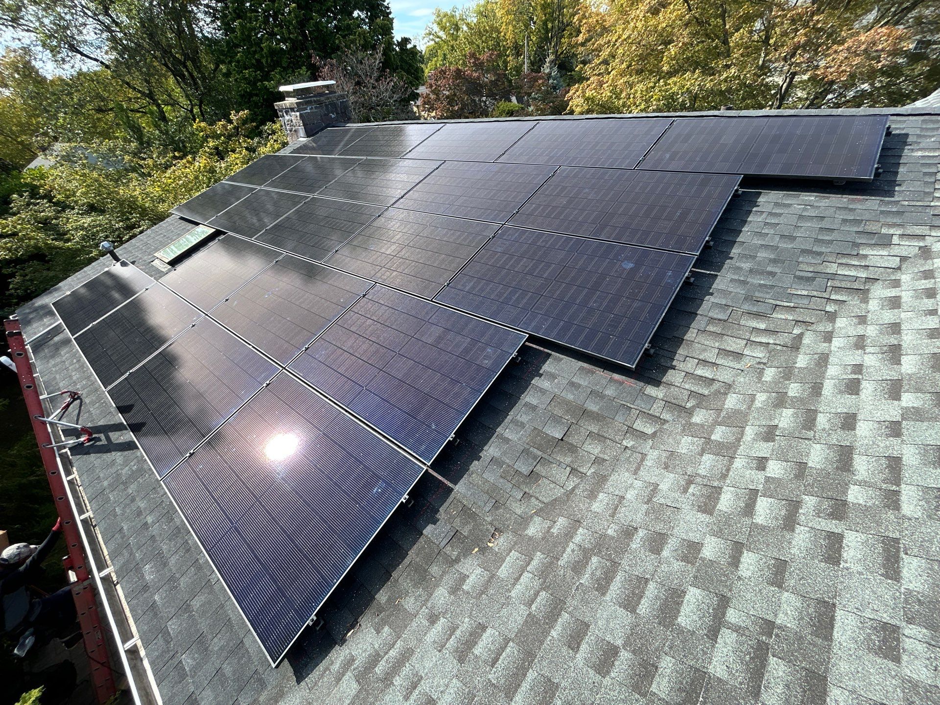 Solar Installation and Reroof, Sleepy Hollow NY by Infinity Solar Systems