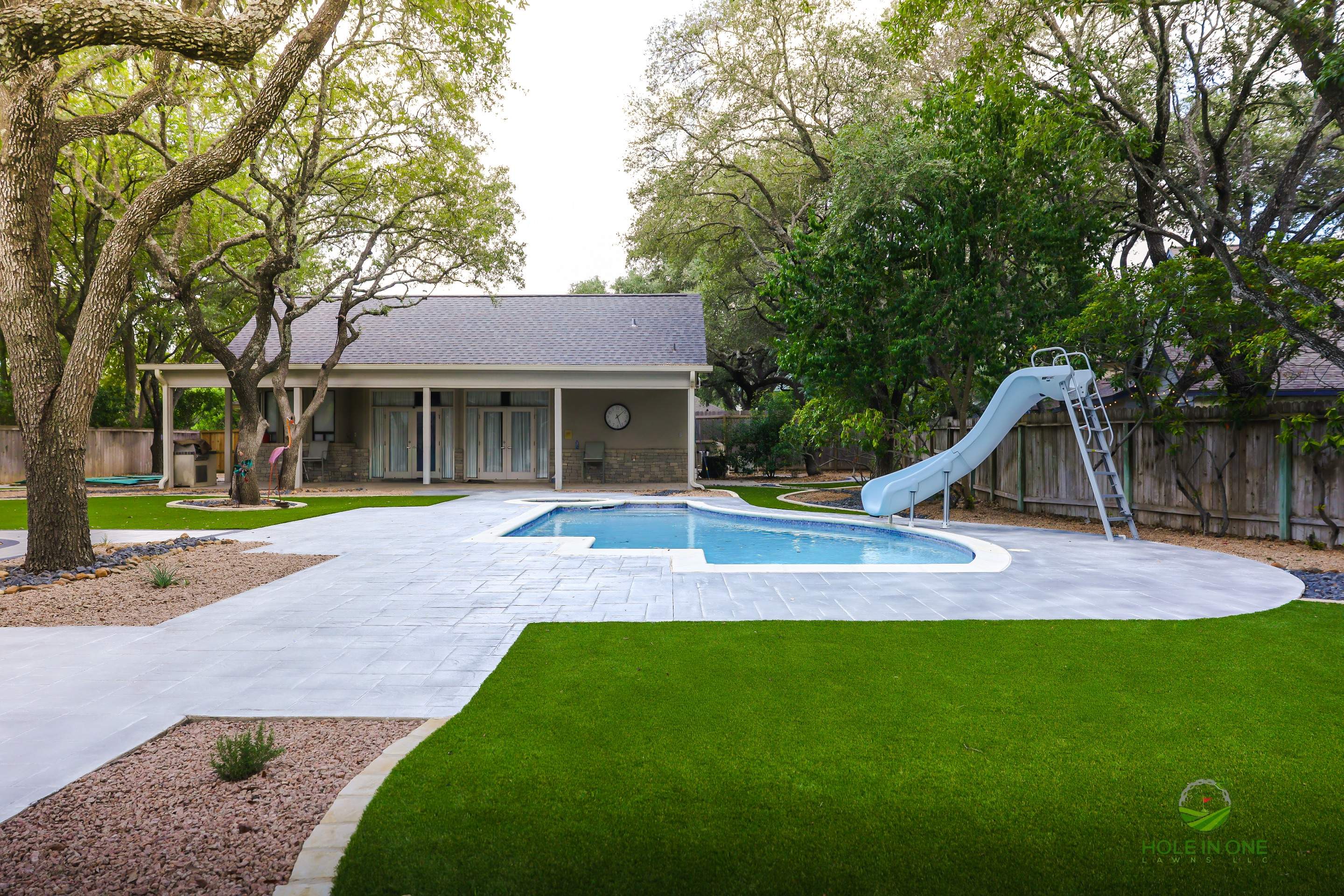 Henderson Pass, San Antonio Tx. by Hole In One Lawns, LLC