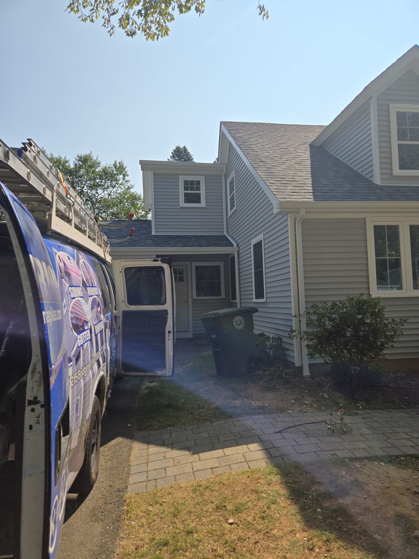Residential Roofing Installation using Owens Corning TruDefinition Duration AR - Slatestone Gray by A Plus Exterior