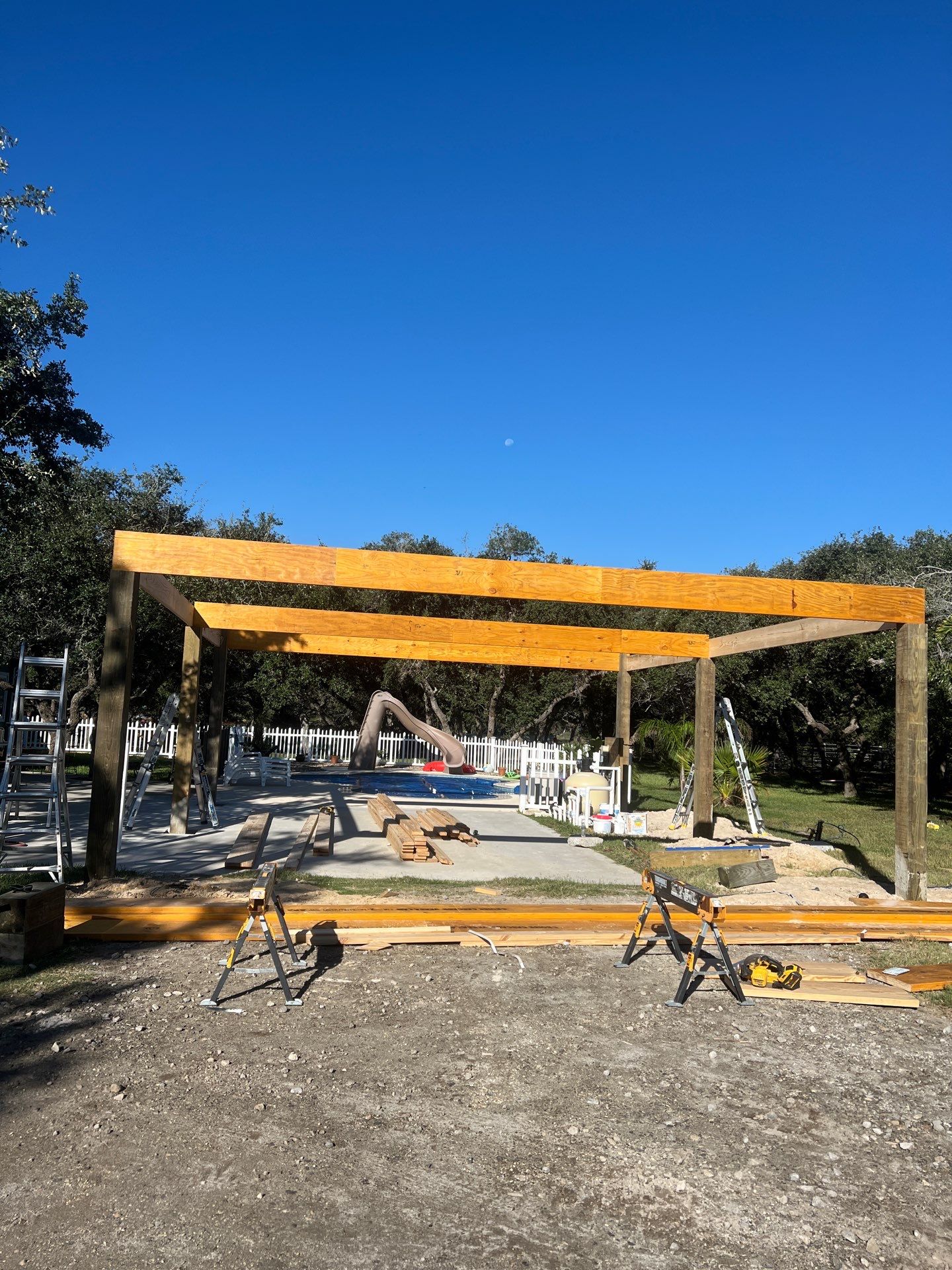 Poolside Pink Top by Bayfront Roofing and Construction
