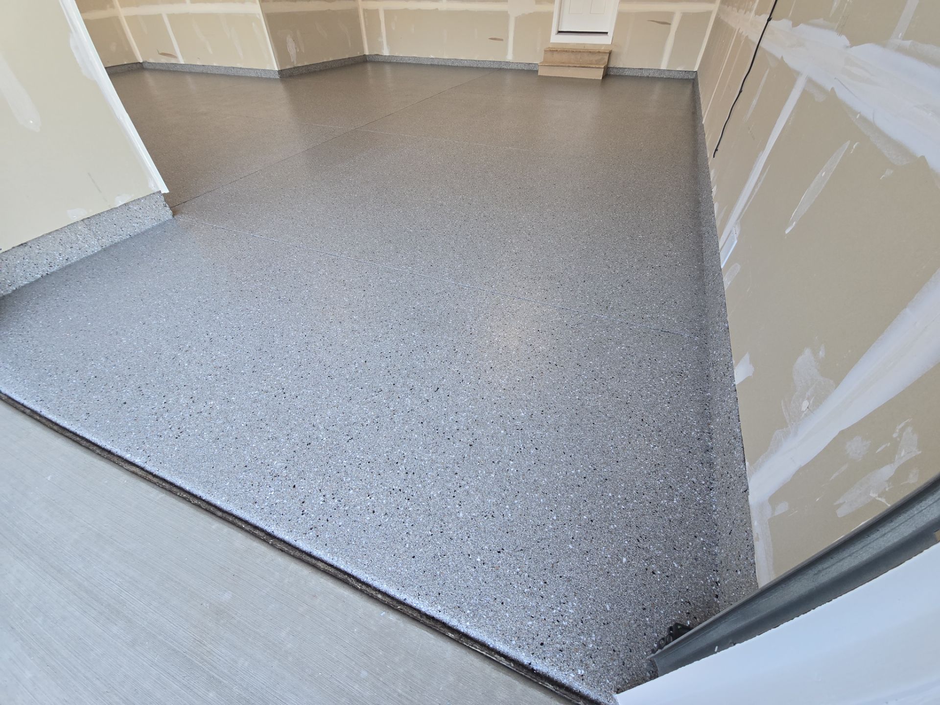 Garage Transformation using Shale Hybrid by Croc Coatings, LLC