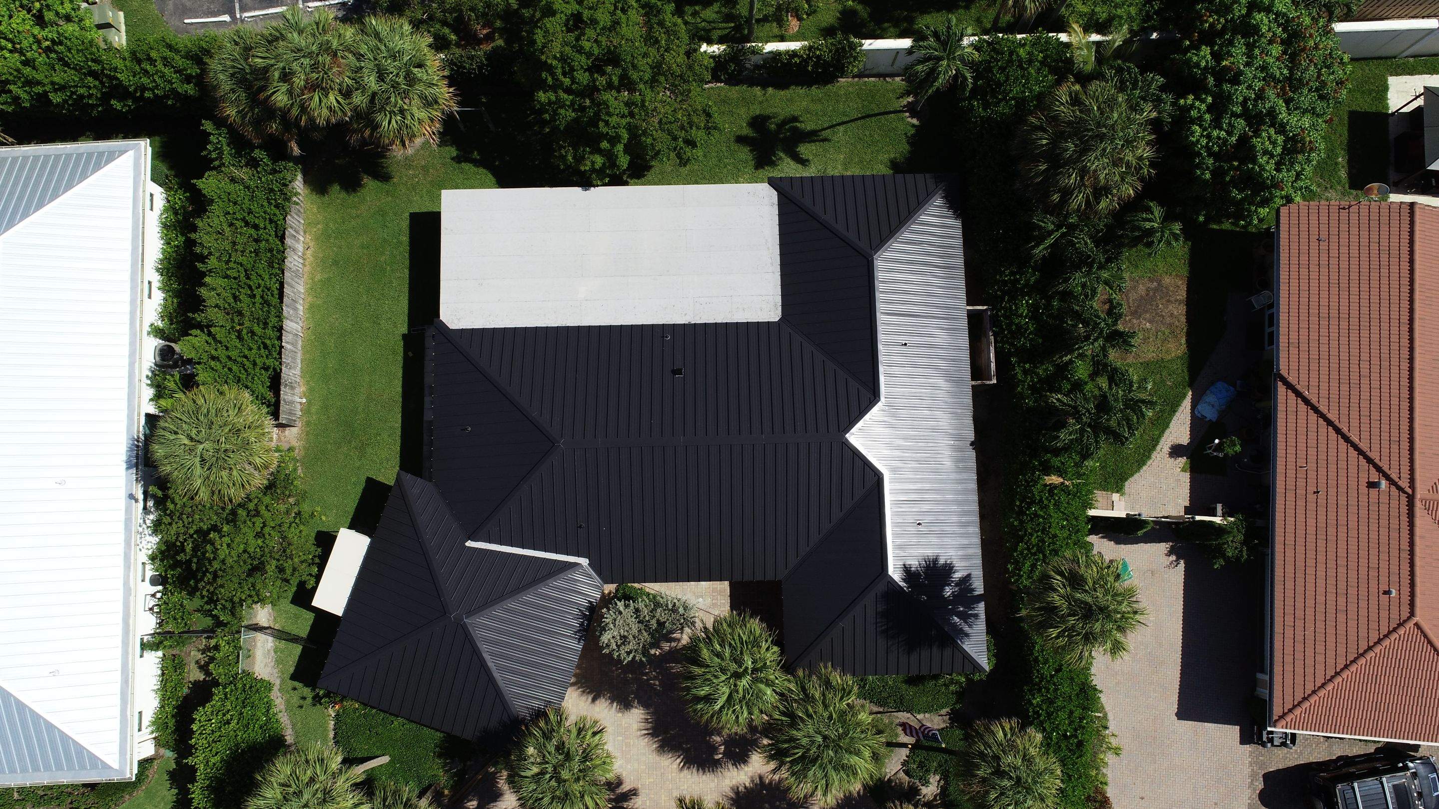 Residential Re-Roof using MS Metals, Aluminum Standing Seam Roof by First Due Roofing