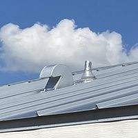 26ga 1" Nail-Strip Mill Finish  by Total Roofing System The Metal Roof Experts