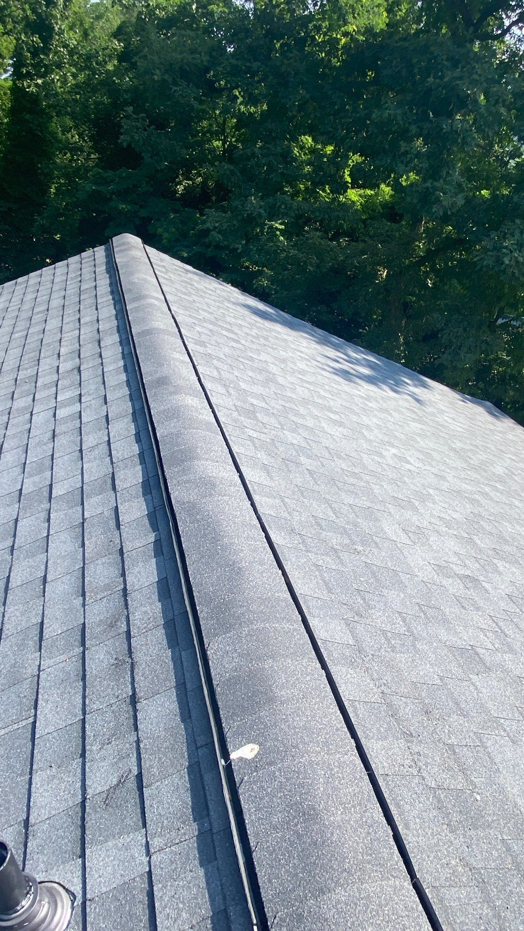 Vienna: Roof Replacement with CertainTeed Landmark Designer Shingles in Moire Black by RM Banning, Inc.