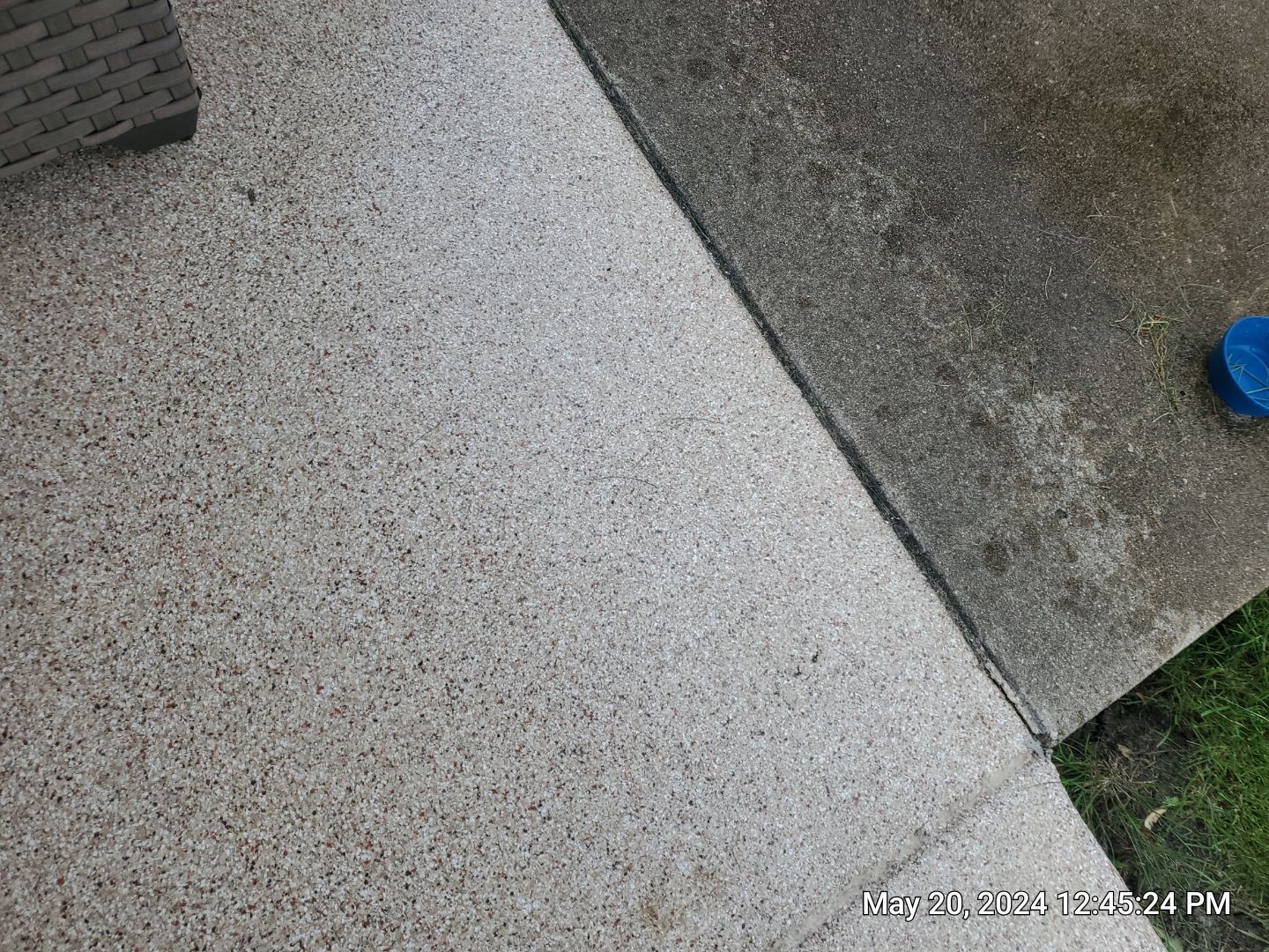 concrete power washing Algaecide, soft wash soap by Northern Power Washing LLC.