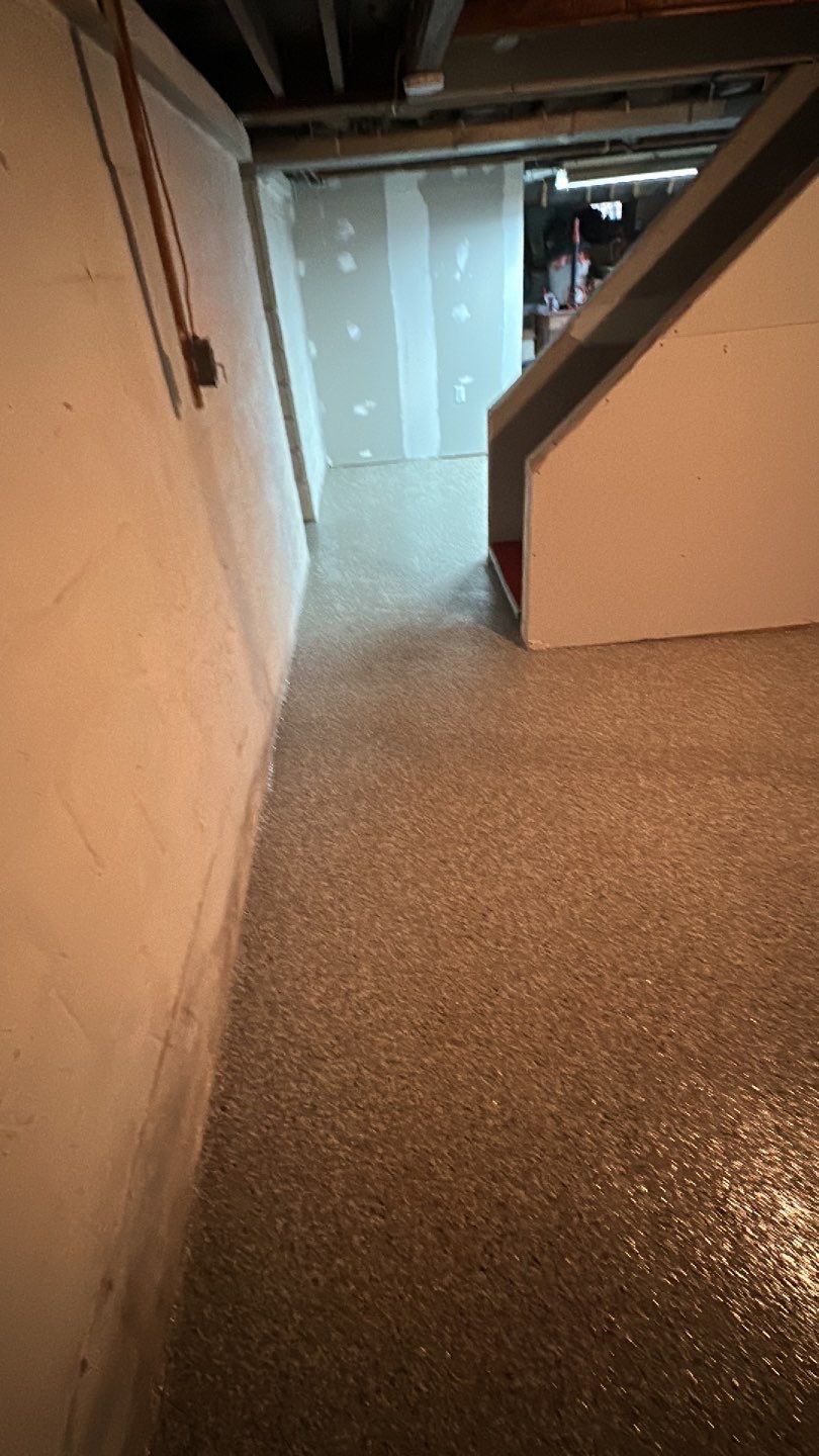 Basement, Bar & Laundry area  by Floors in a Day, Inc