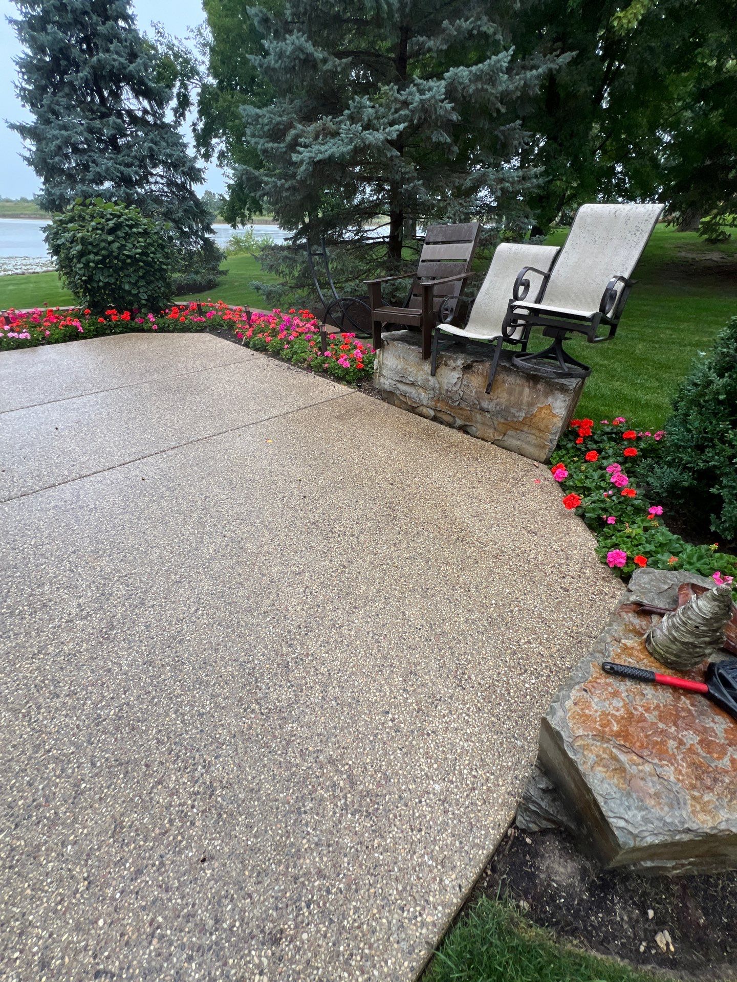 Concrete & Aggregate Surface Cleaning and Sealing by Northern Power Washing LLC.