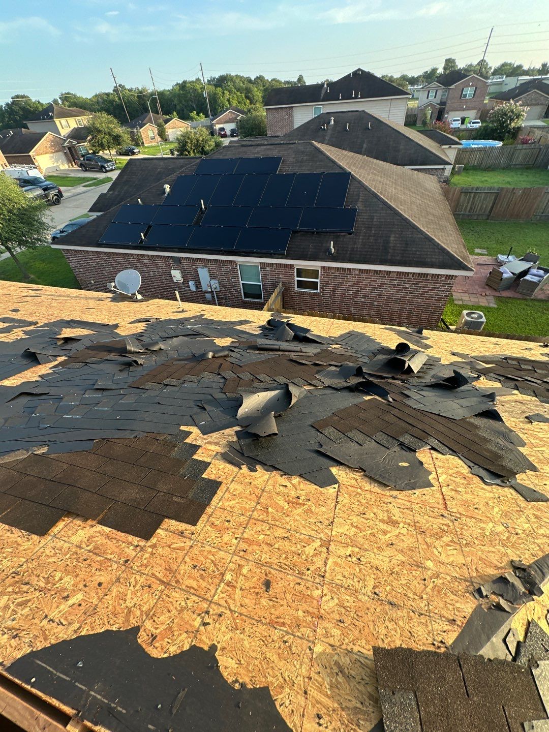 Residential Roofing Installation using Owen's Corning Duration (Lifetime) Shingles by Roof Repair Company