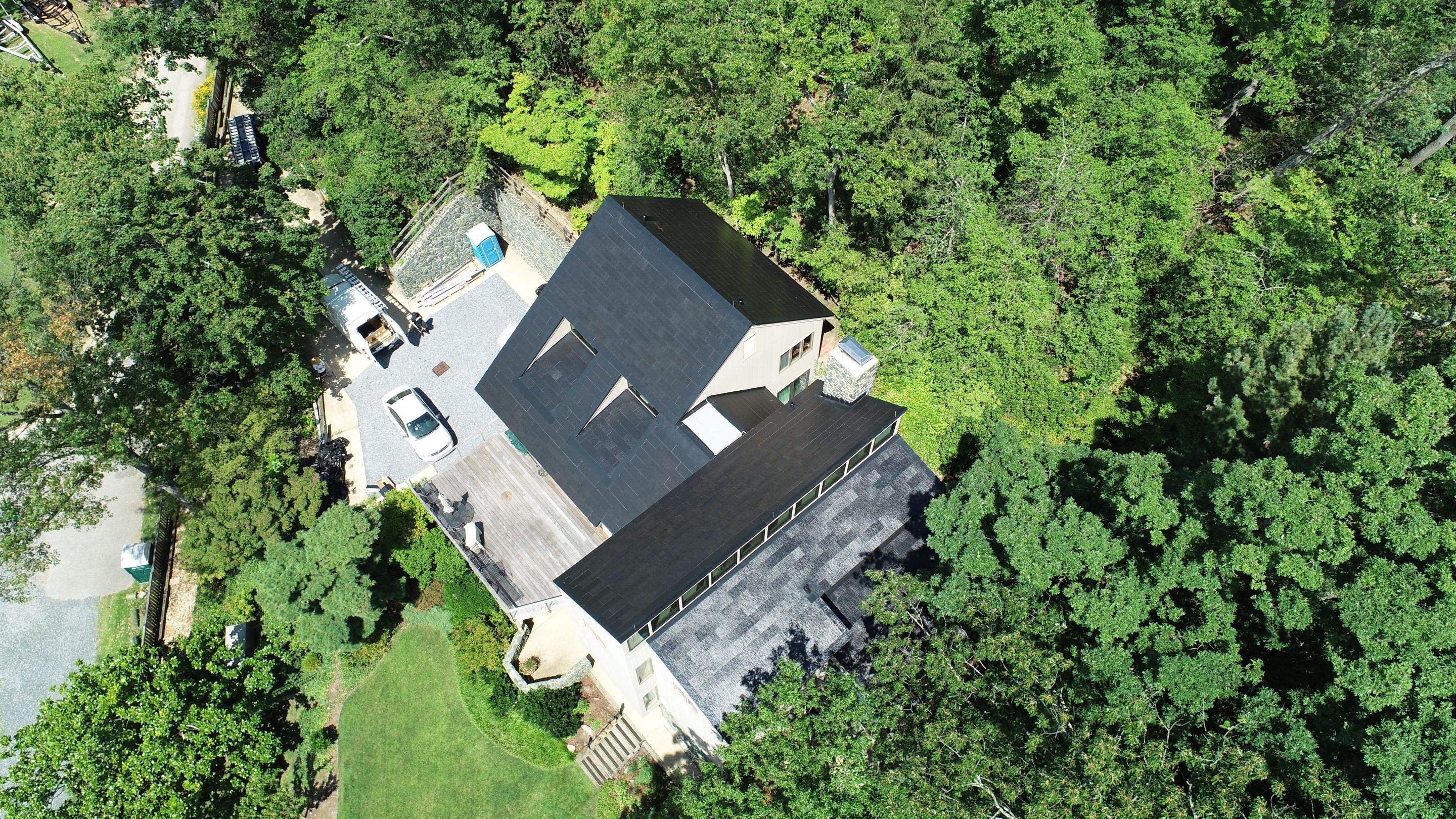 Tesla Solar Roof install Severn River by American Home Contractors