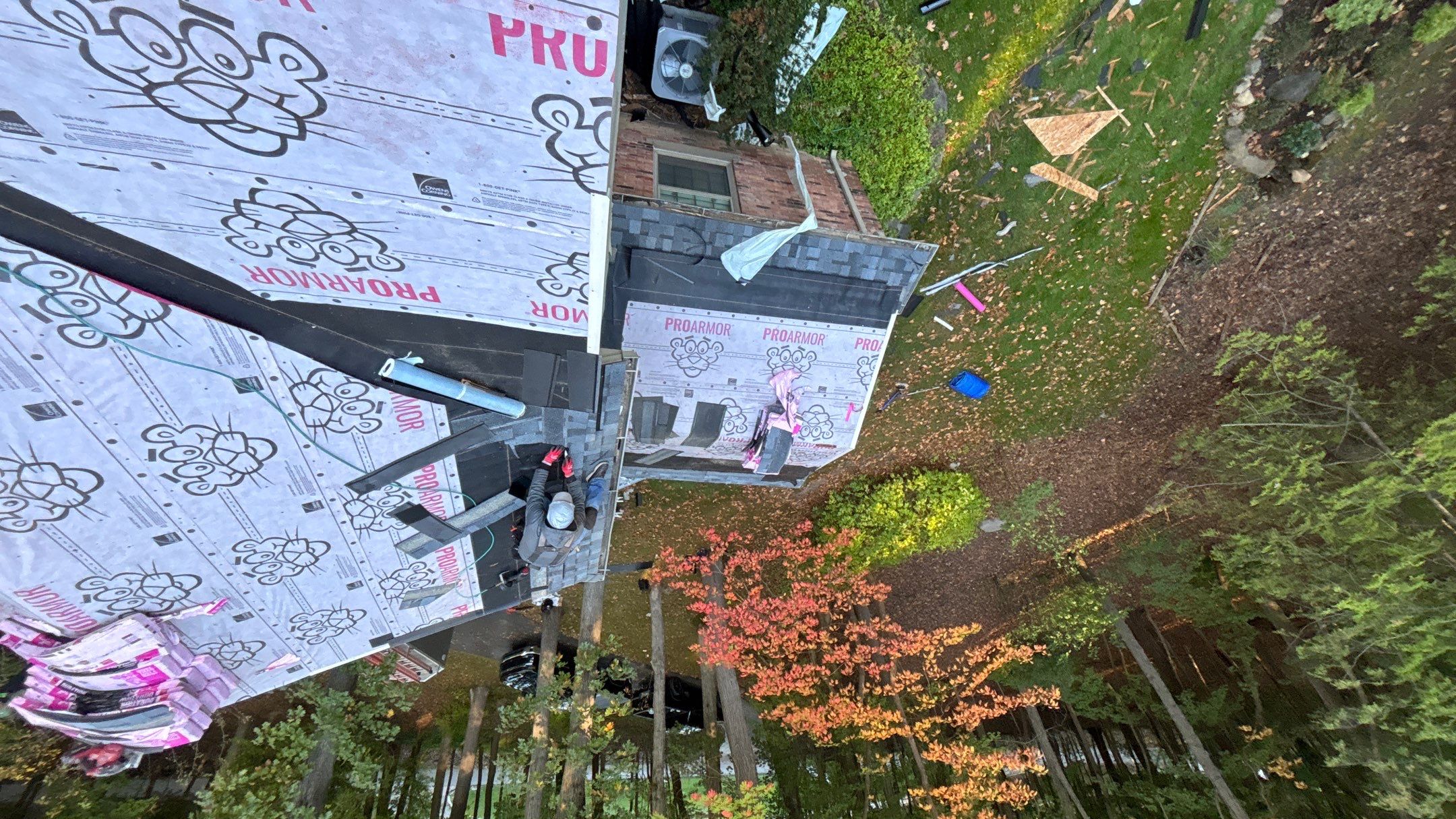 Roof Replacement using Owens Corning Slatestone Gray by 180 Contractors