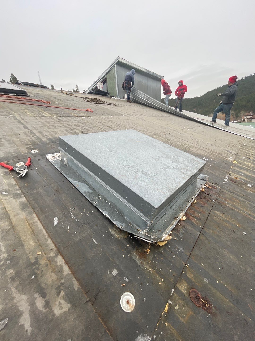 Commercial Roofing Installation using EuroShield by Weather-Tite Exteriors LLC