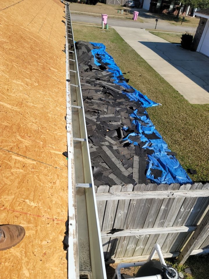 Residential Roofing Installation using Roof Replacement by American Roofing & Construction LLC