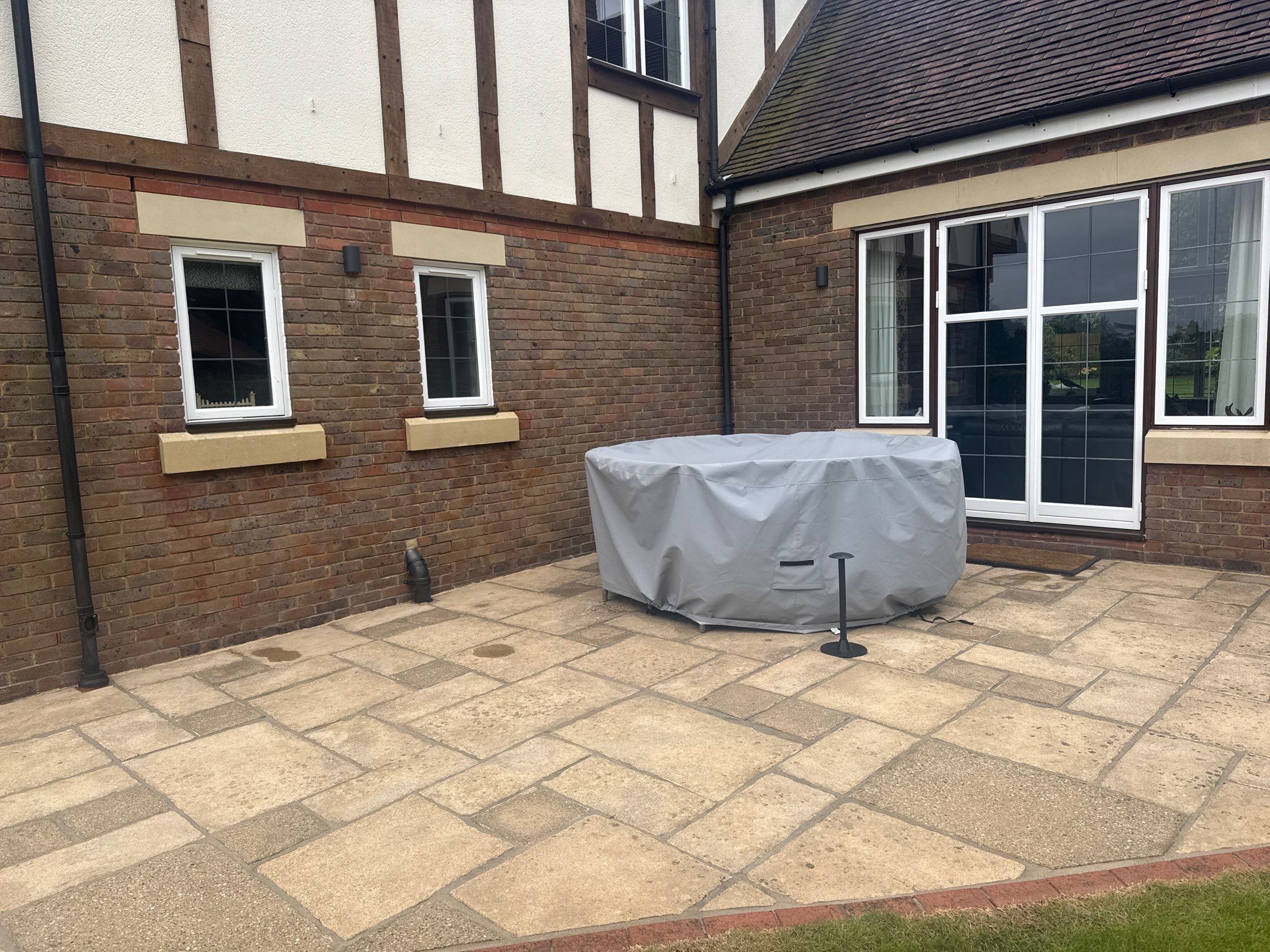 Roof Clean - Patio Clean using 18inch Whirlaway FSC by Ges Exterior Cleaning ltd