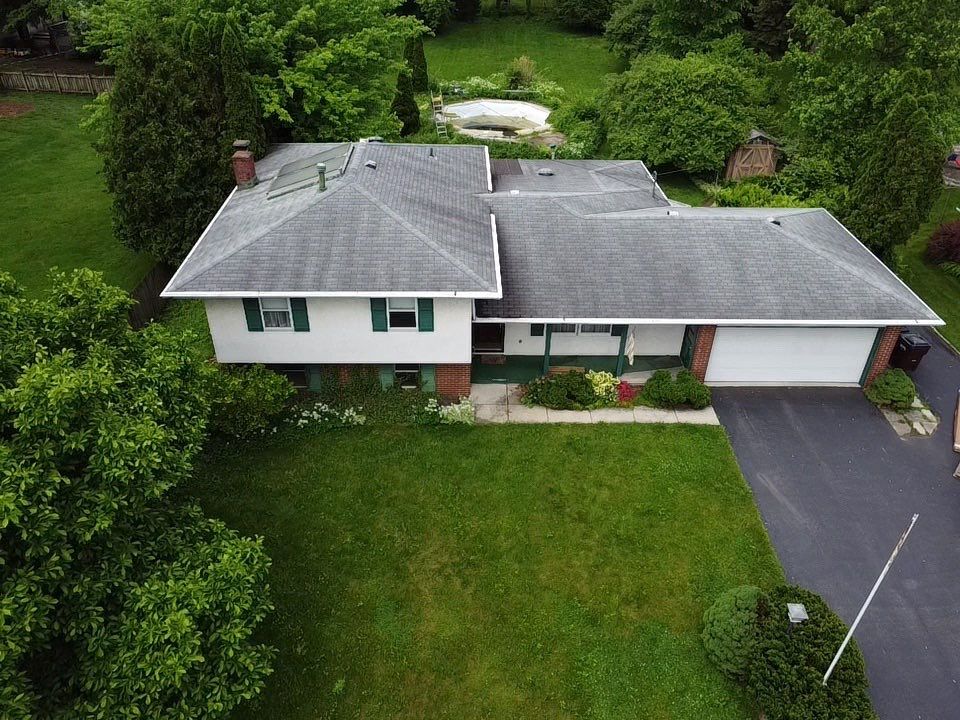 New Roof Installation using new OSB sheathing Certainteed Landmark Shingles by Best Roofing & Siding Company