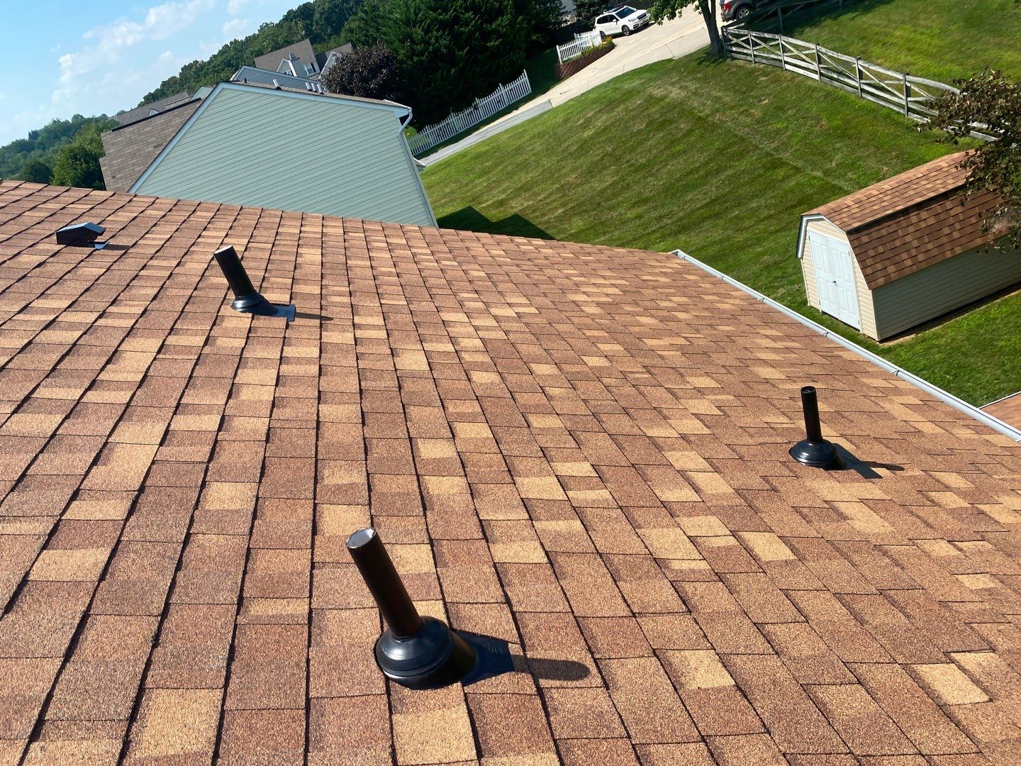 Residential Roofing Installation using CertainTeed Landmark Series Shingles by Roof Right Inc
