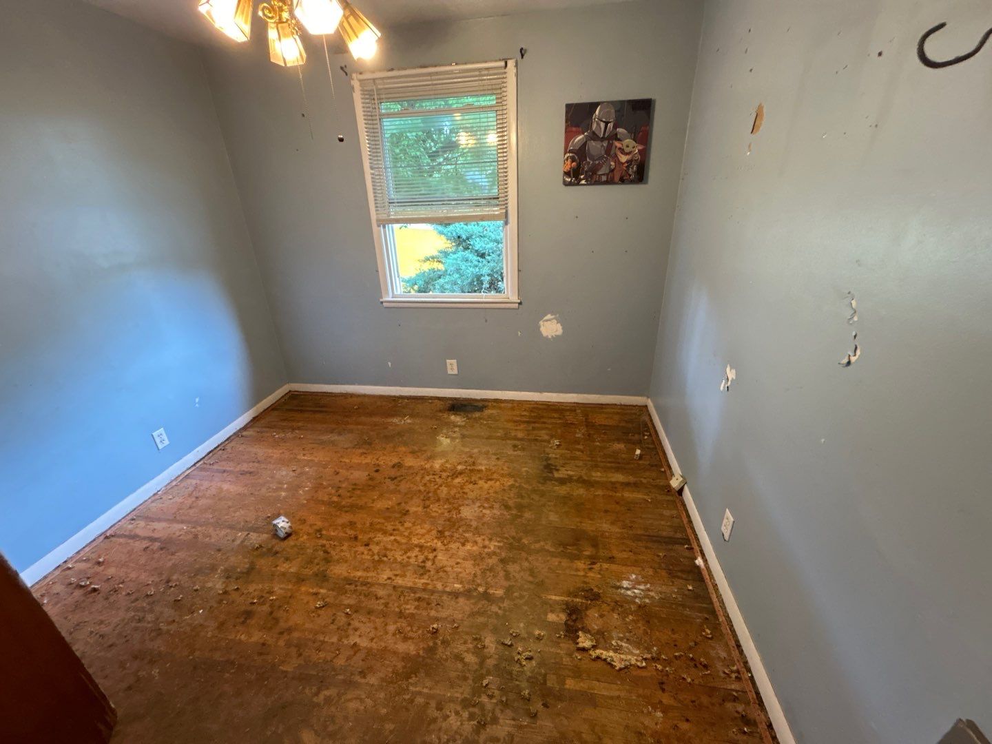 Carpet demo and hardwood refinish  by Footprints Floors of Nashville