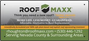 Logo for Roof Maxx of Grass Valley