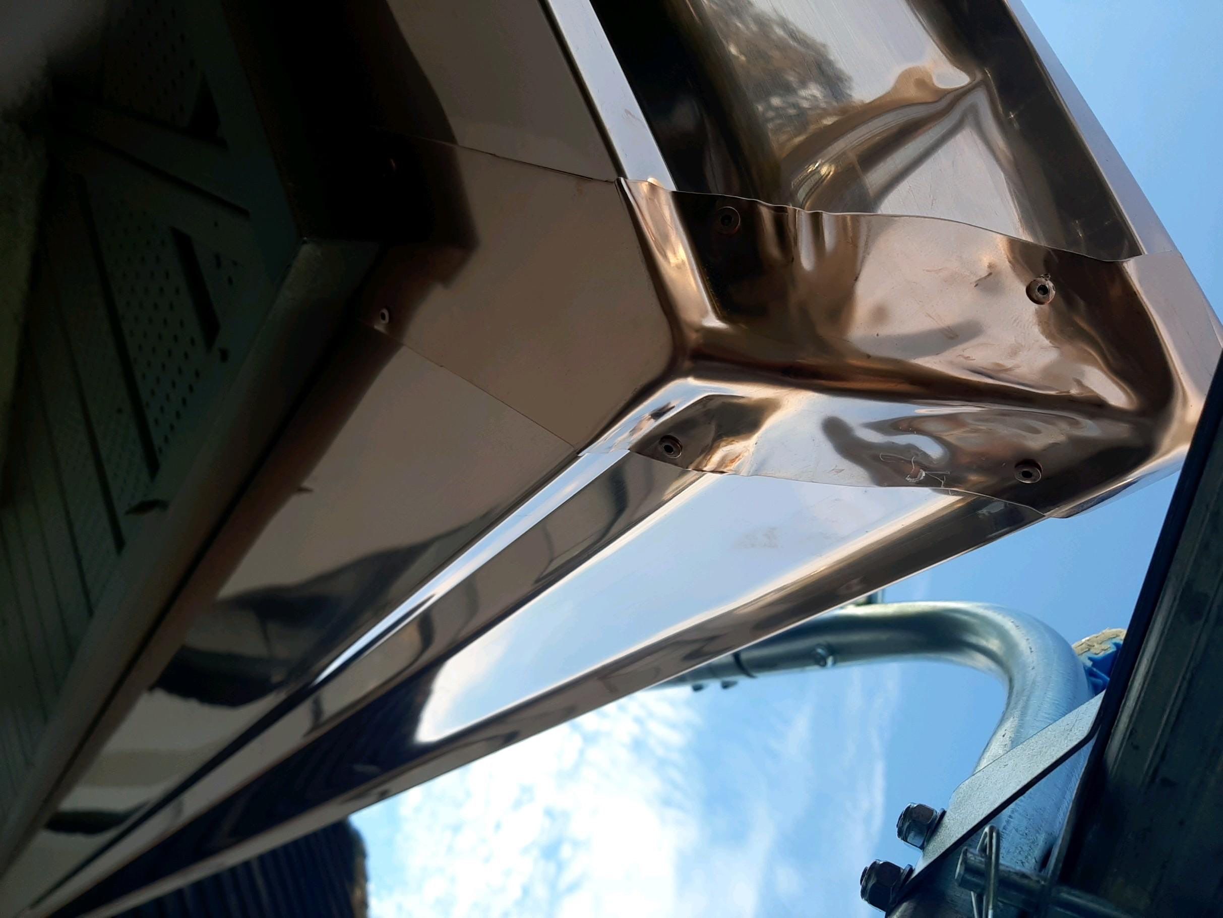Seamless Gutter Installation Using Copper K- Style Gutters by Gutter Professors