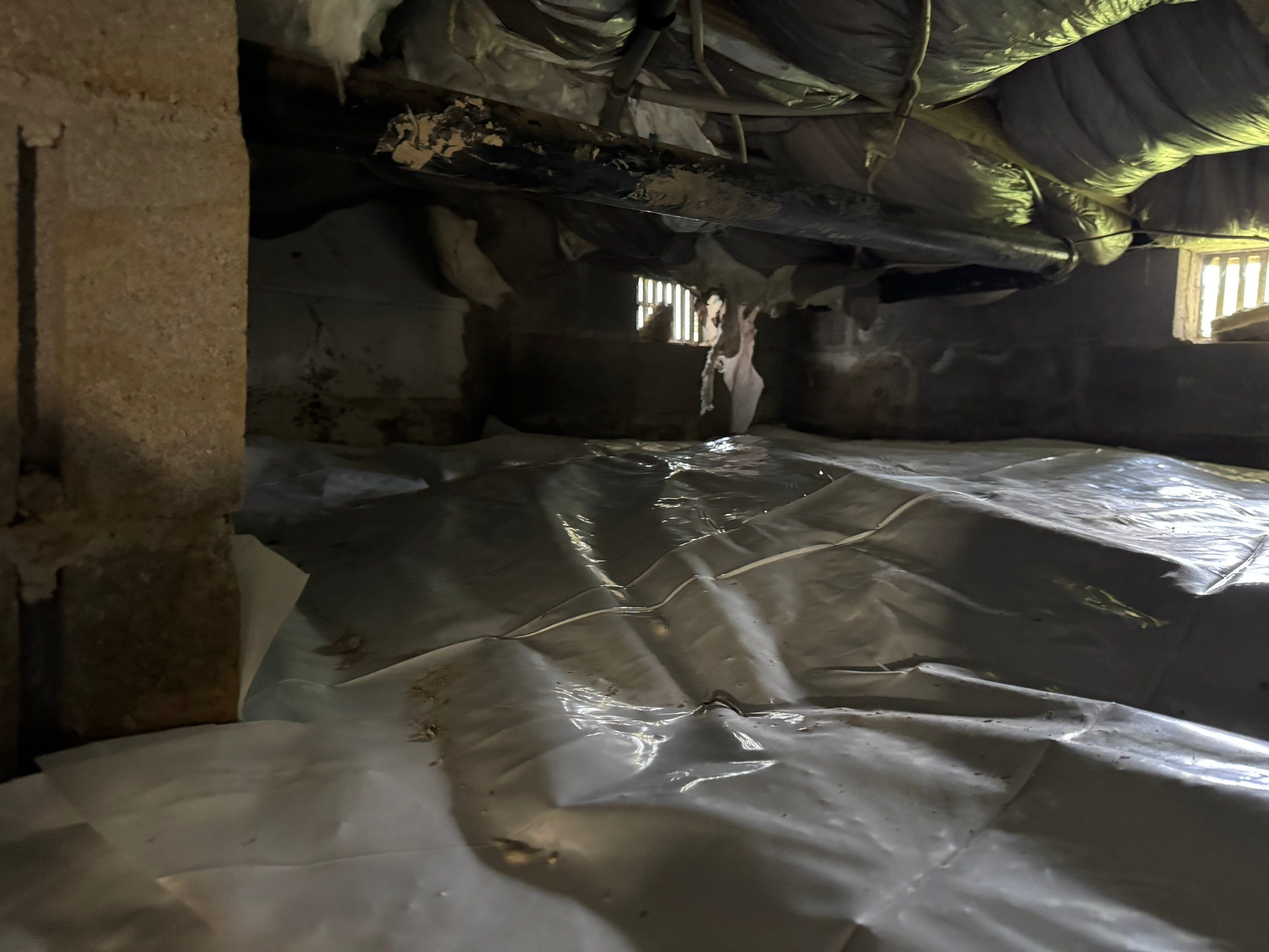 Project in Spring Grove by Patriot Crawl Space Repairs