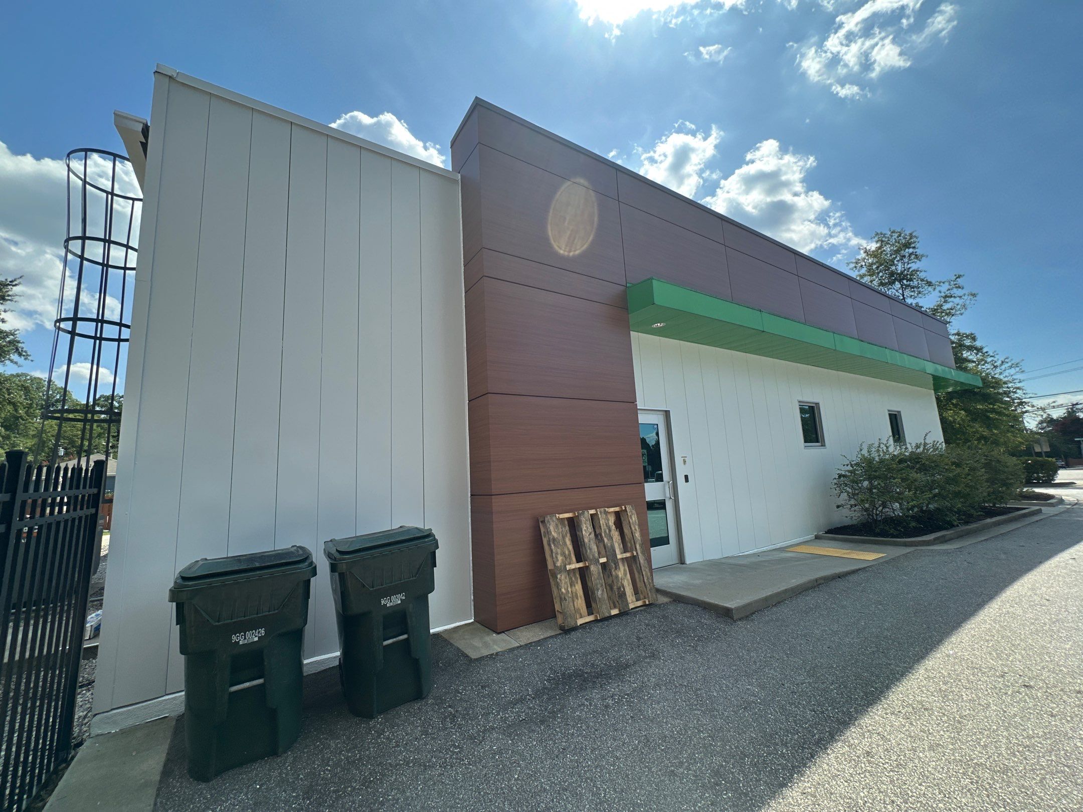 Commercial Exterior Painting for Greenville Parking Services Facility by Painter1