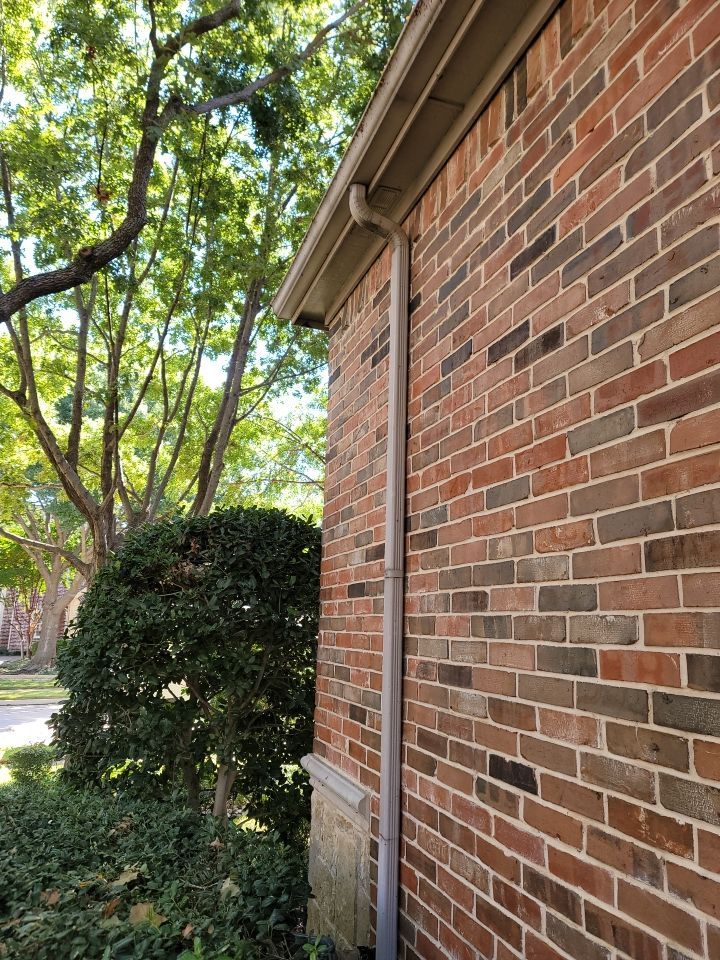 Insurance Claim Roof and Gutters using Owens Corning - Duration- Estate Gray -New Gutters - Exterior paint by Tex-Line Roofing