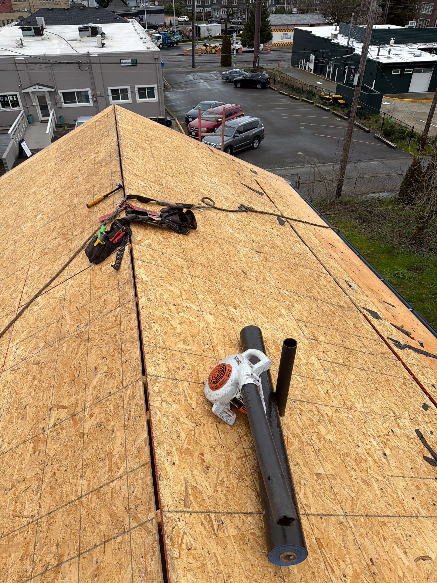 Residential Roofing Installation using GAF UHDZ Shingles by Roofing Formula LLC
