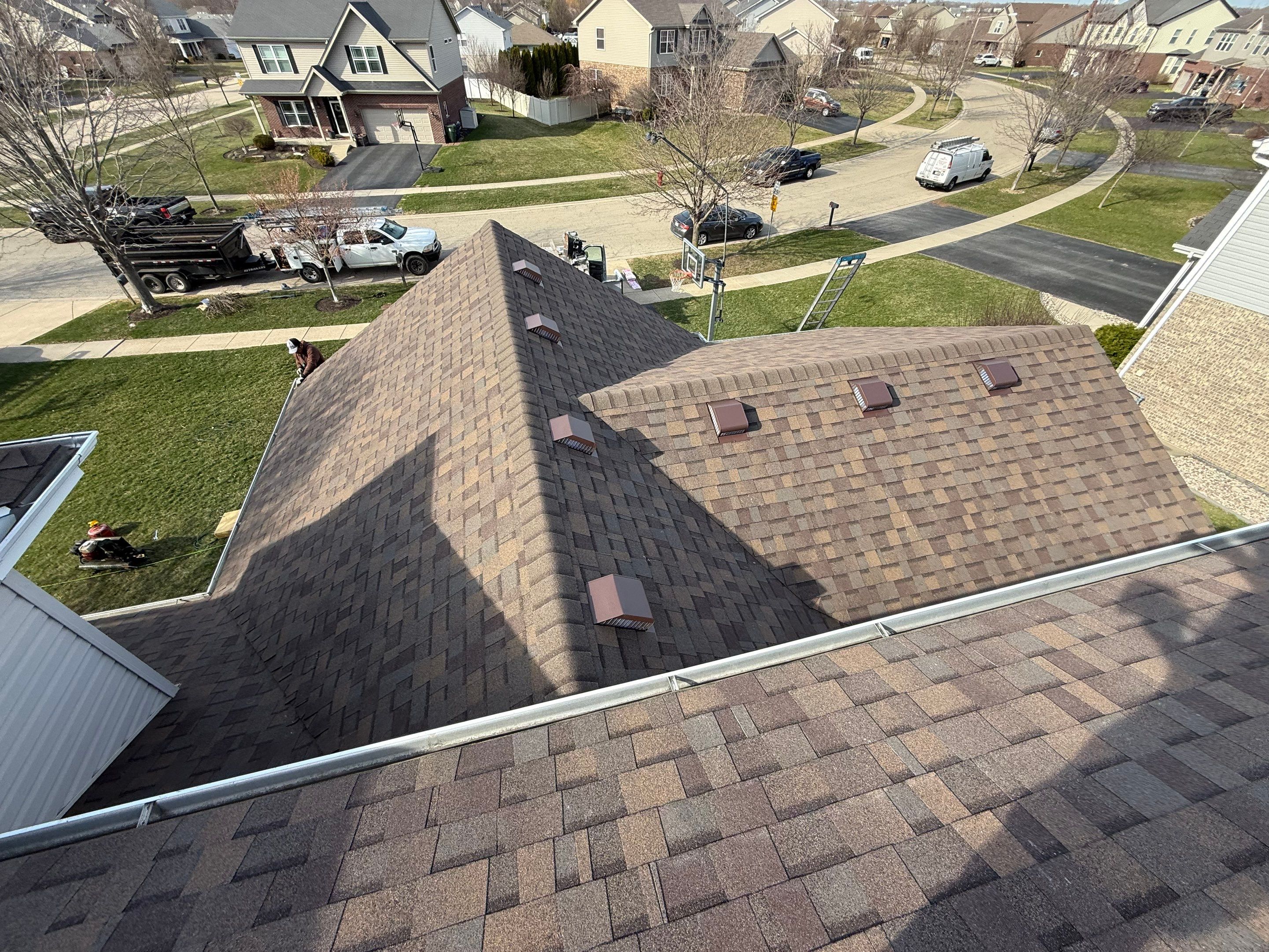 Roof replacement by Optimal Home Improvement 