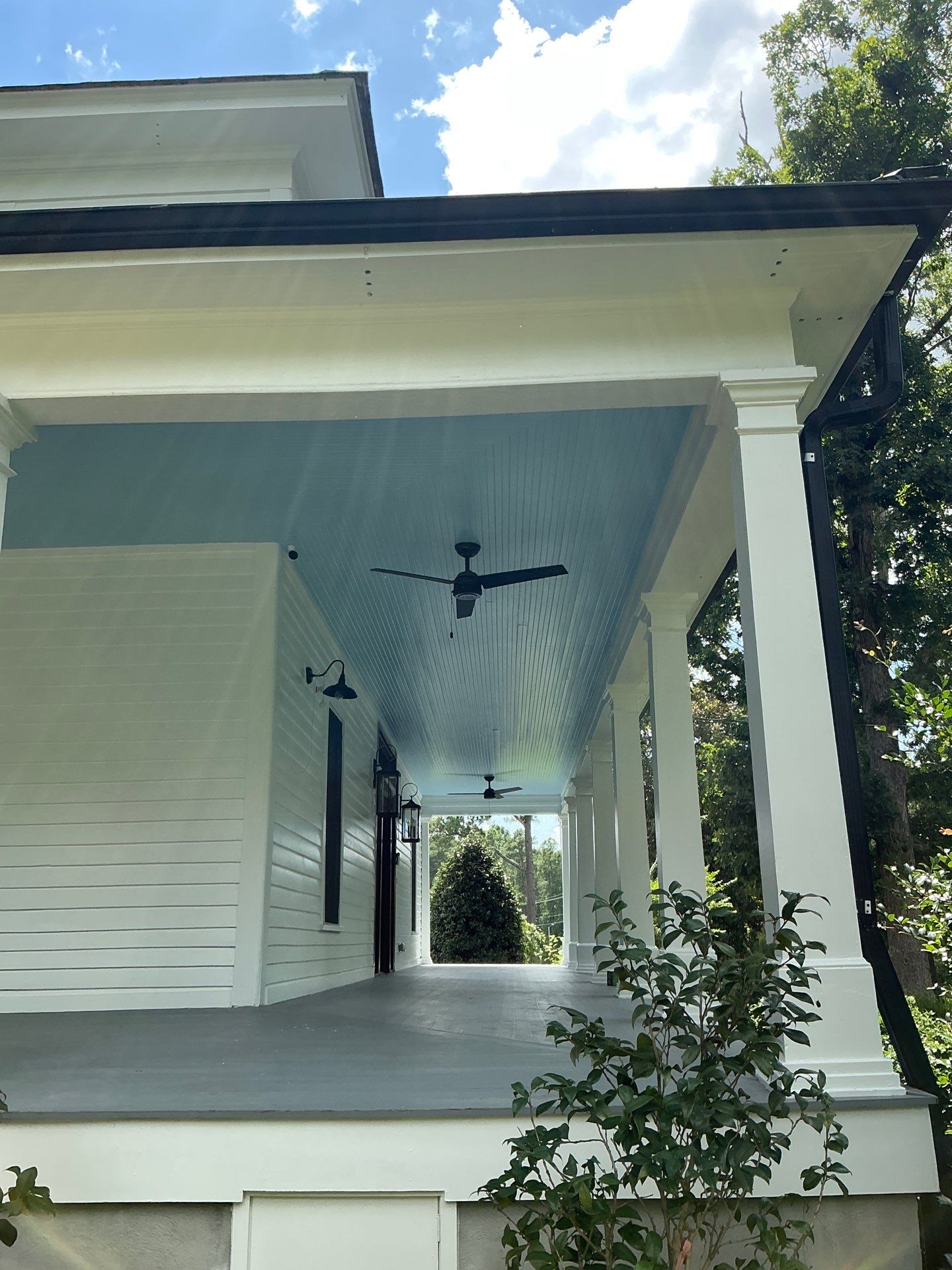 Exterior painting and Deck staining by GonzalezPainters & Contractors Inc