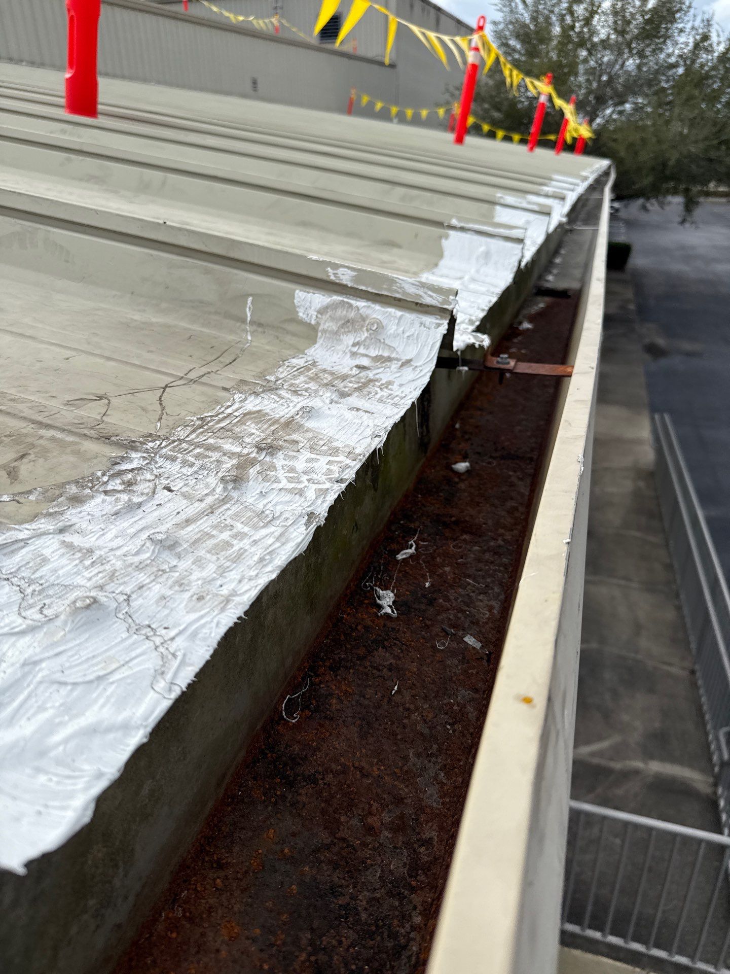 Commercial Gutters using Aluminum Seamless Gutters in Lehigh Acres FL by Gutter Professors