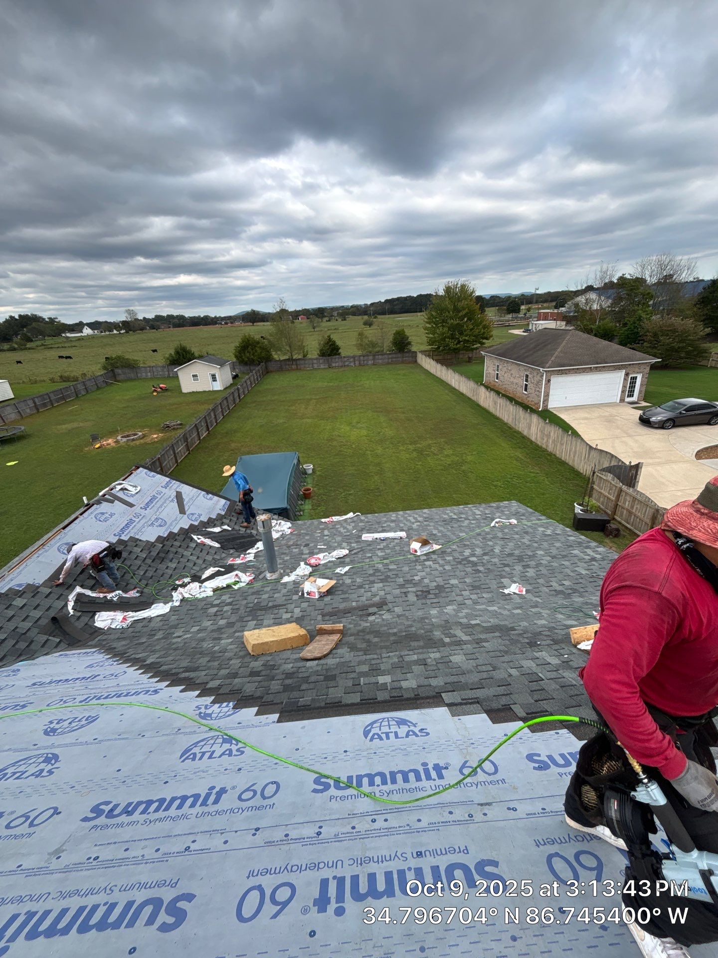 Asphalt Roof Replacement in Madison by NANOROOF Alabama