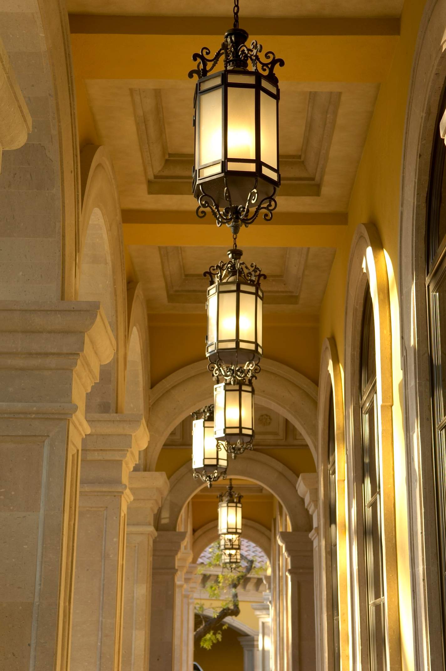 Comprehensive Exterior Lighting and Lantern Installation for Monterrey Estate by Solara Custom Living