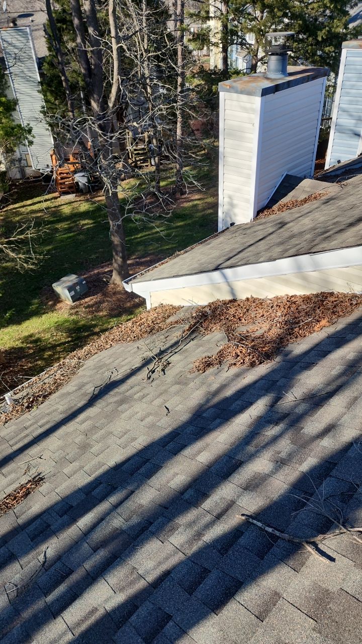 Gutter Cleaning using water by Power Wash Masters LLC