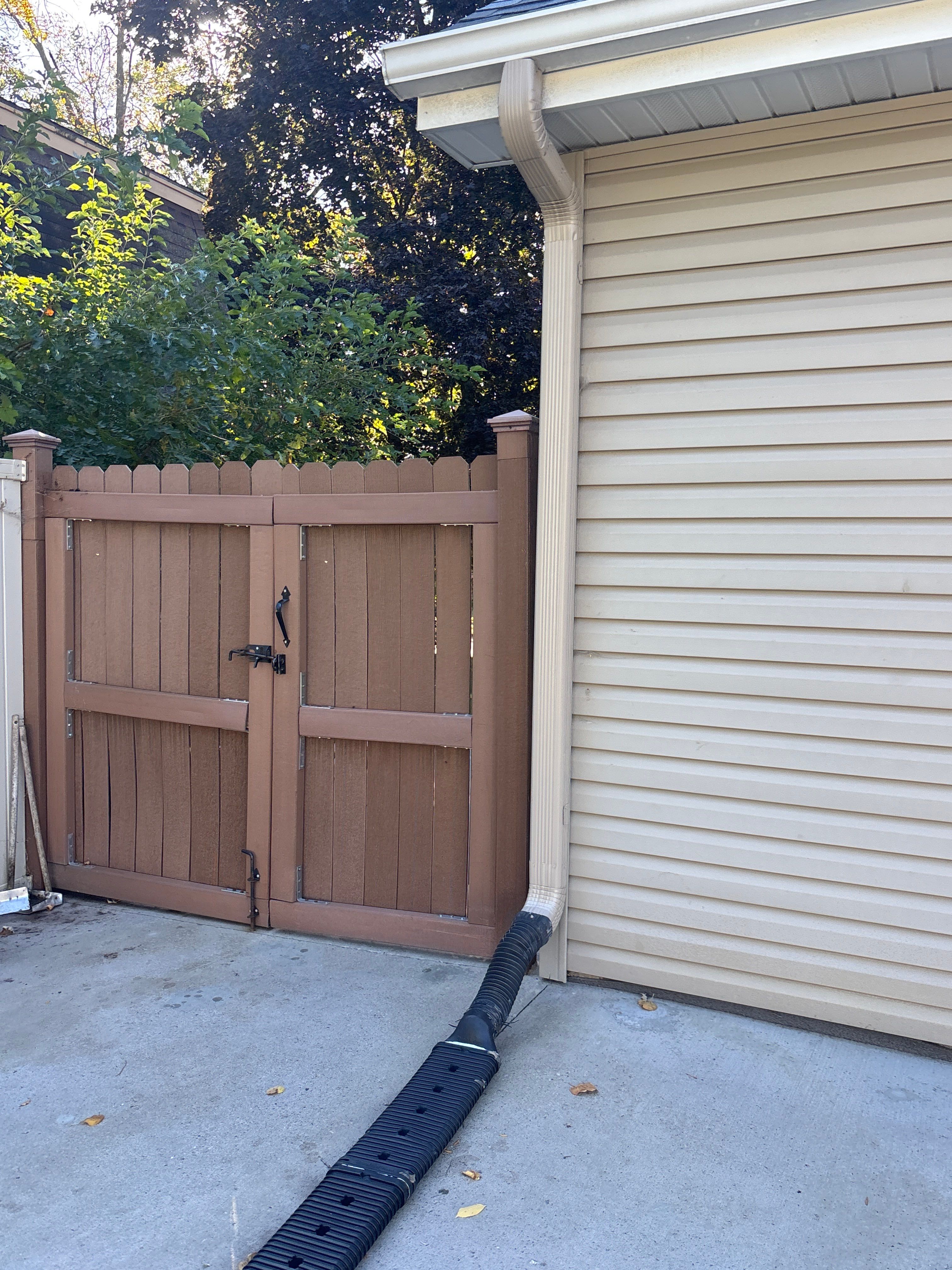 Norwood Downspout Installation – Fridley, MN by Next Level Seamless Gutters / Exteriors Inc.