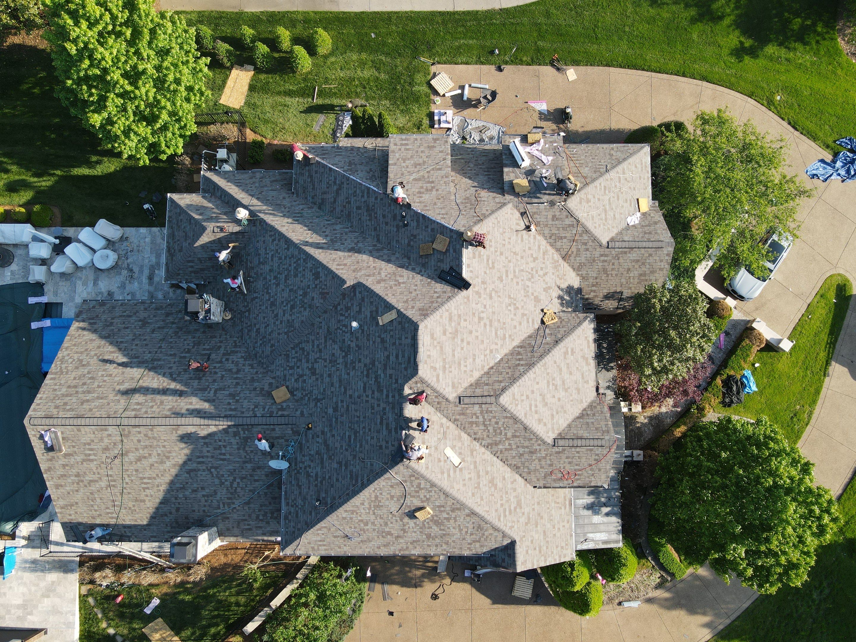 Residential Roofing Installation using Owens Corning Duration Shingles Roofing System by Undersun Roofing 
