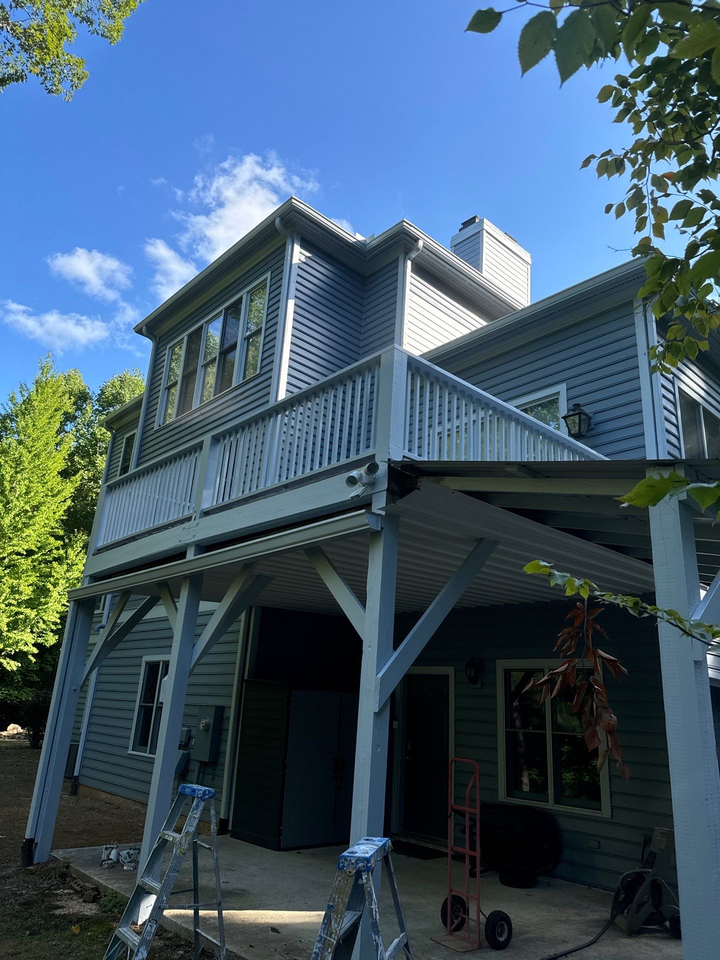 Carpentry and Full exterior paint by GonzalezPainters & Contractors Inc 