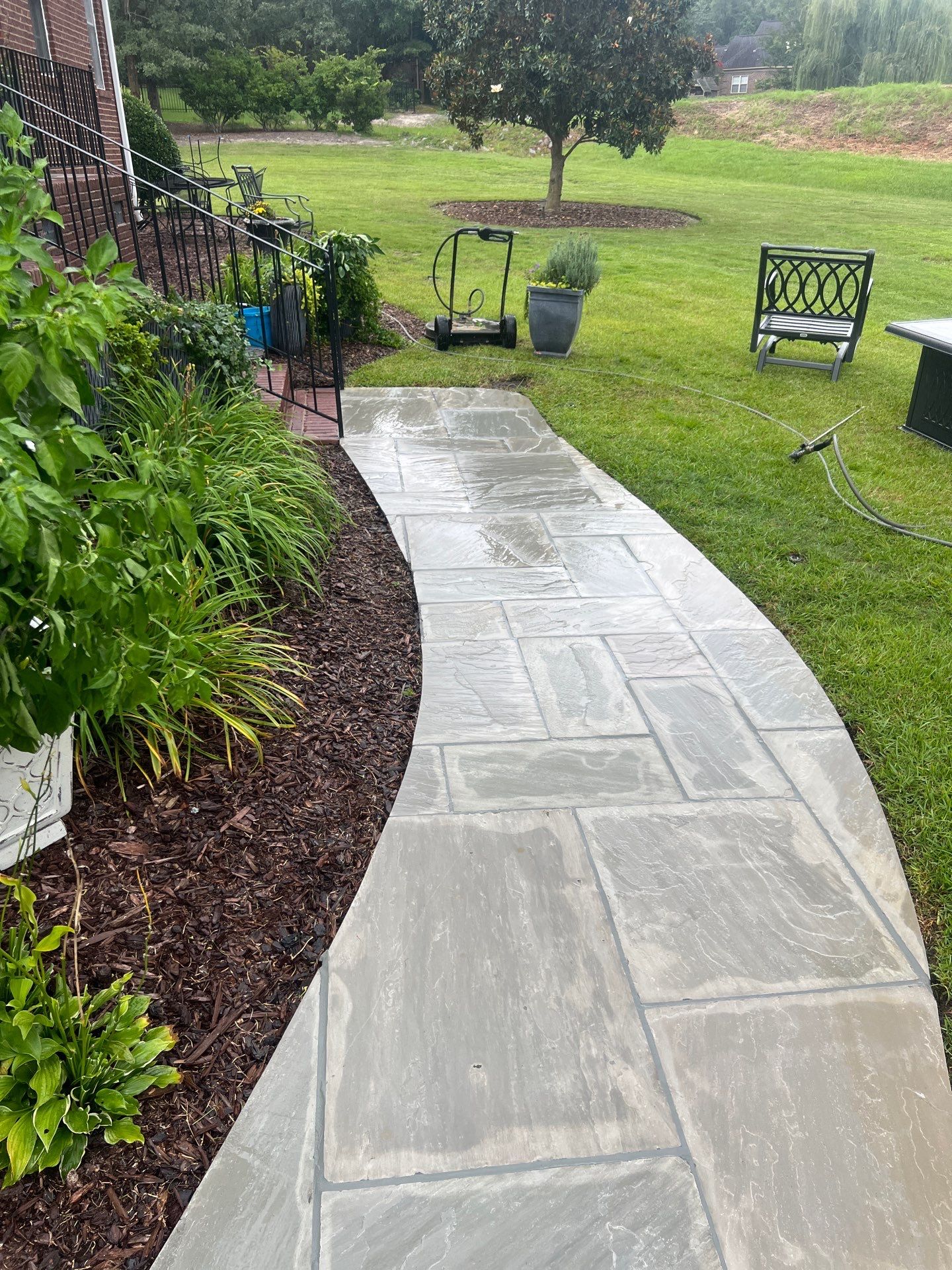 paver patio using Concrete Sealant by DuraSeal