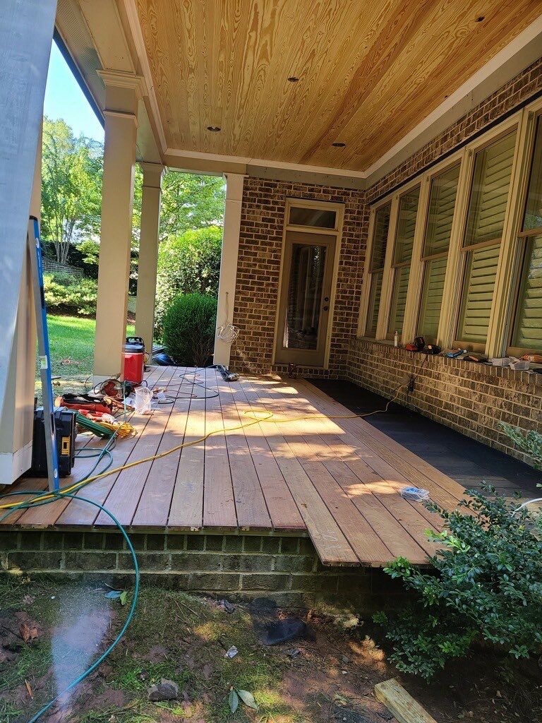 Custom Screened Porch and Deck Installation in Atlanta by Swift Home Renovations